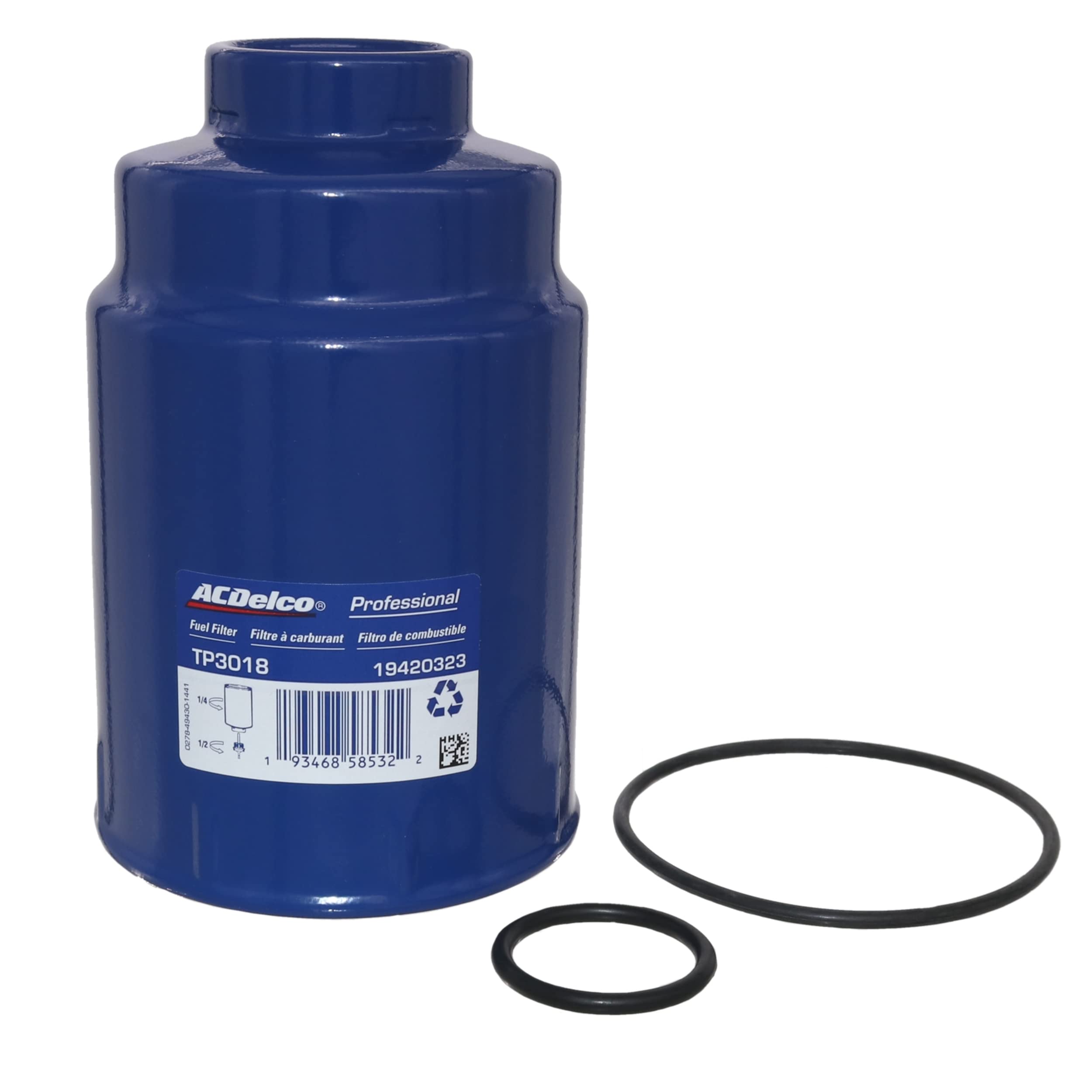 Gm Genuine Parts Tp3018 Fuel Filter With Seals