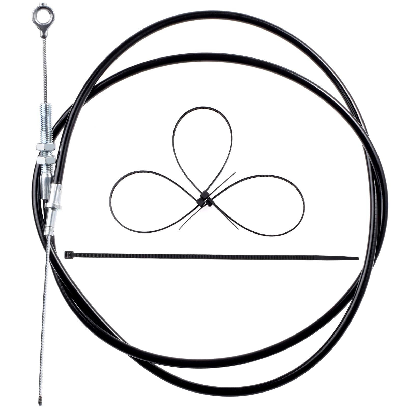 Heymaillc 60 Inch Go Kart Throttle Cable For Manco 8252-1390 Predator 212Cc Gx160 Gx200 196Cc Asw Kandi American Sportworks Yerf Dog Go Kart Go Cart Parts