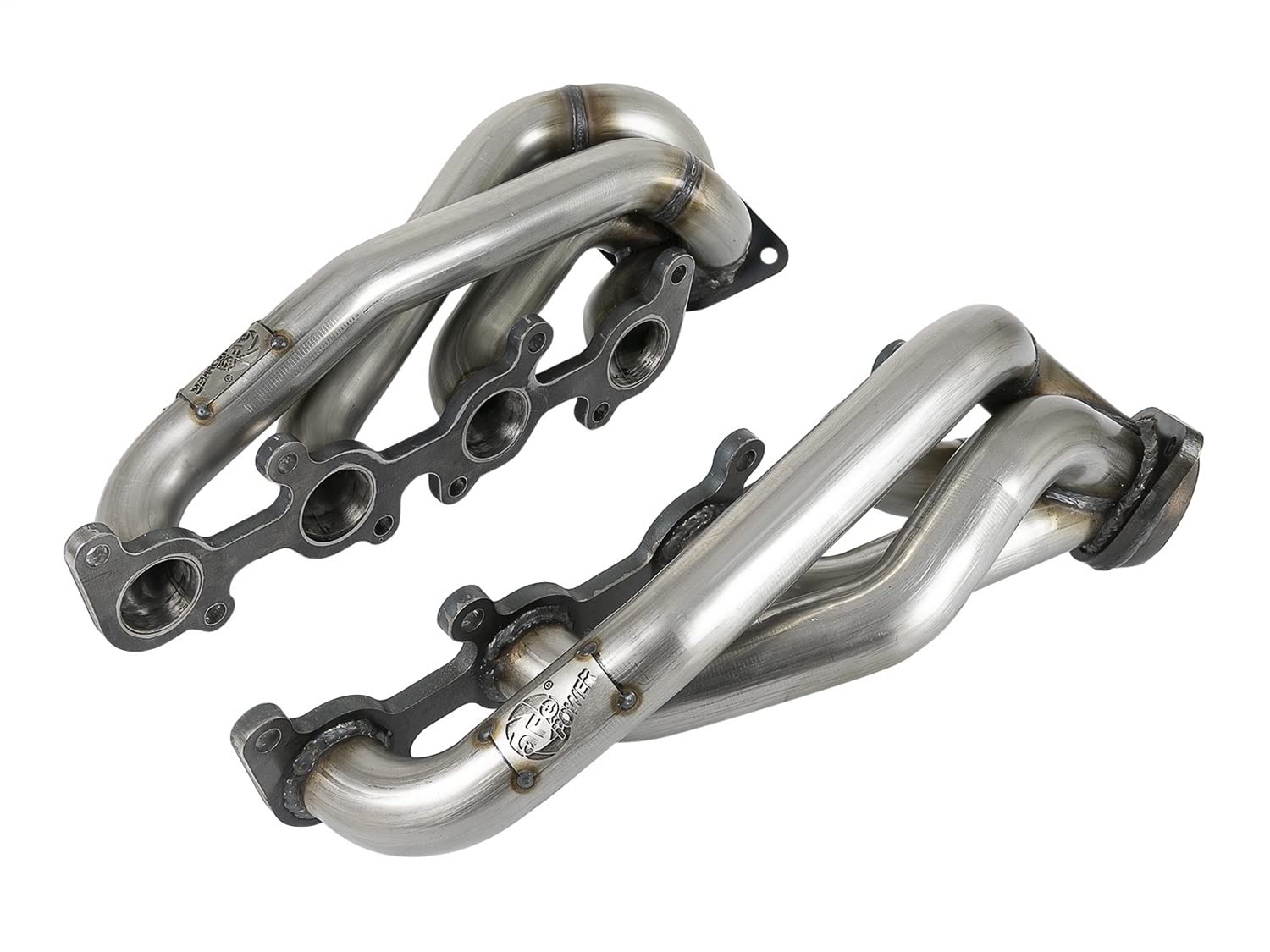 Afe Power Twisted Steel 304 Stainless Steel Headers Fit Ford F-150 15-22 V8-5.0L 48-33025-1