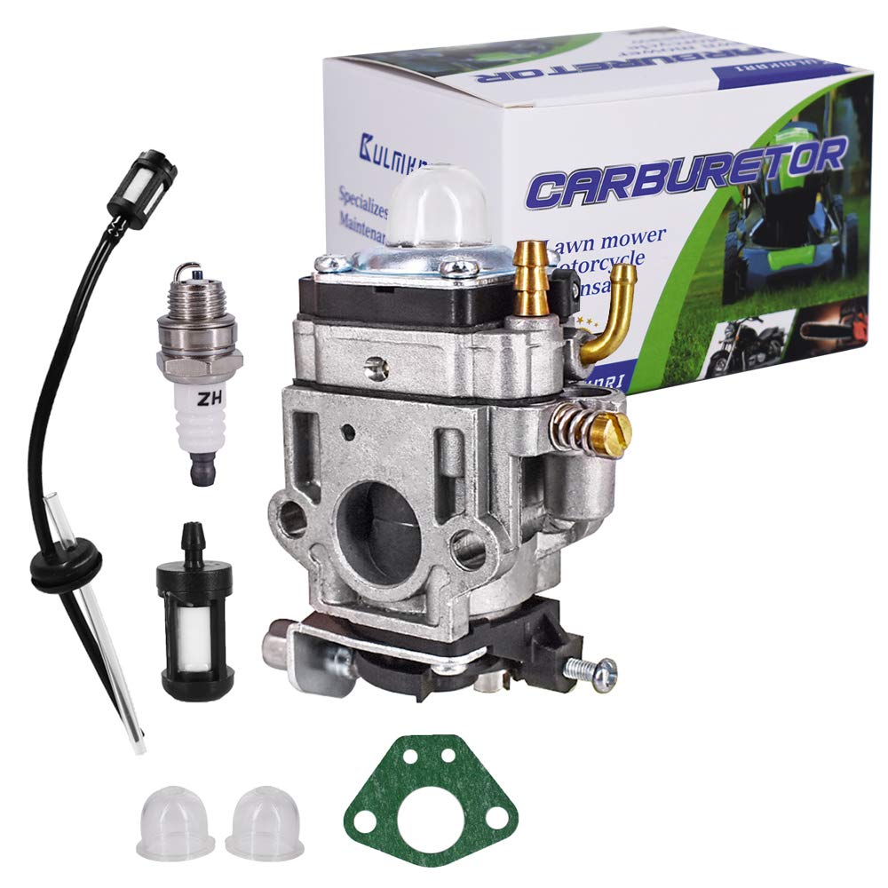 CULMKARI Carburetor Kit for 43cc-50cc 2-Stroke Engines | Fits Scooter, Dirt Bike, Go-Ped, Echo | 15mm Replacement Part