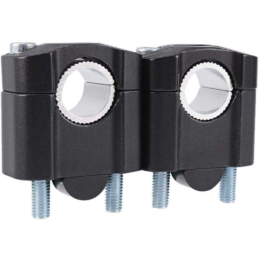 Motorcycle Handlebar Risers 1 1/8 Inch 28Mm Or 7/8 Inch 22Mm Universal Handle Bars Mount Clamp Fit Harley Kawasaki Suzuki Yamaha Honda Sportster Road King Cruisers Choppers Atv Dirt Bike Ktm Husaberg