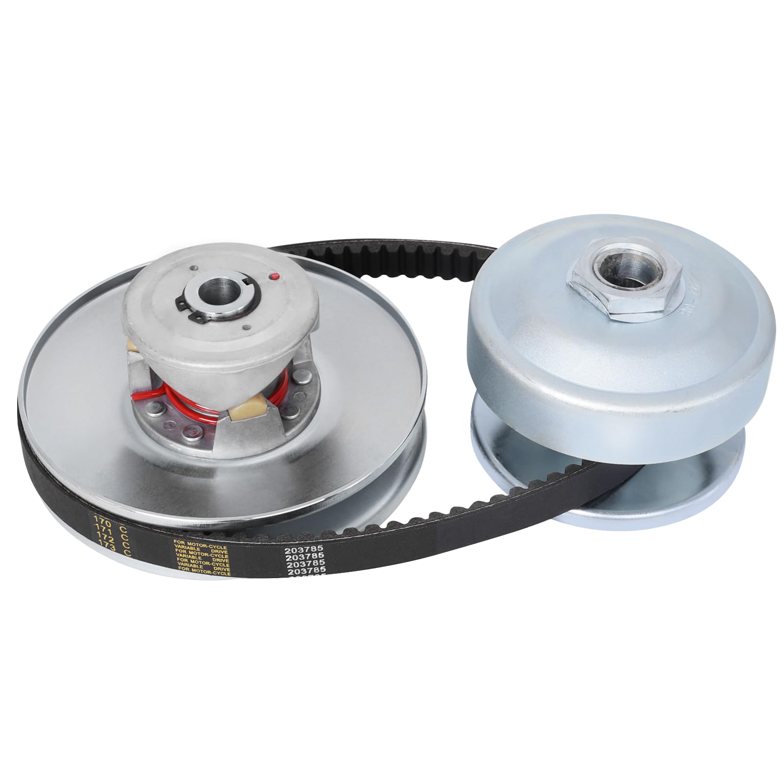 Blackhorse-Racing 40 Series 1' Bore Go Kart Cvt Torque Converter Driver Clutch Fit Comet 40/44 + 3/4'' Driven Clutch Comet Kit + Belt 203785