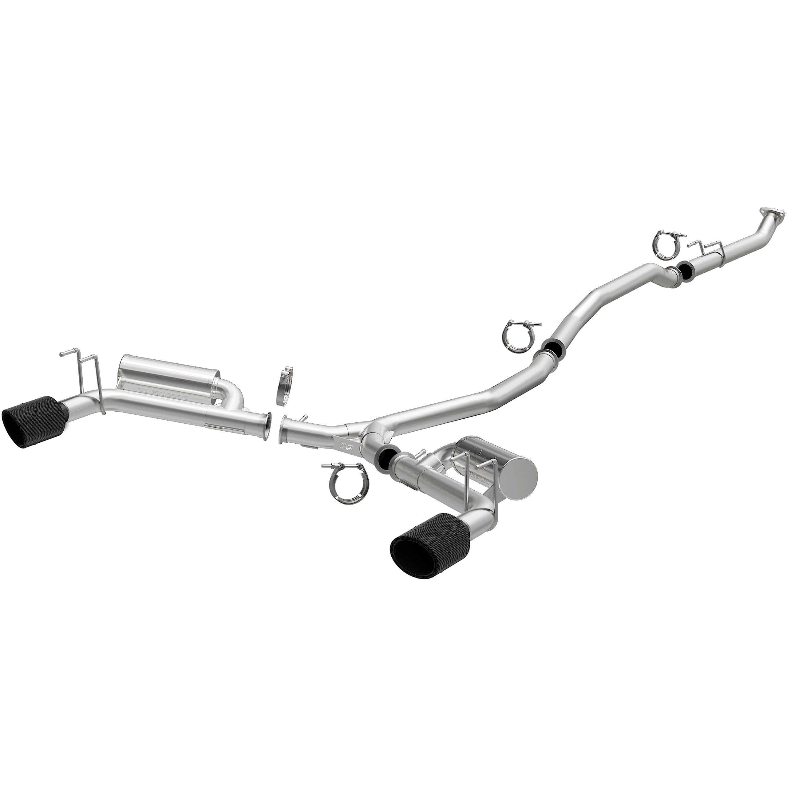 Magnaflow Performance Exhaust System 19600: Cat-Back, Neo Series, For 2022-2024 Honda Civic Si 1.5L, For 2023-2024 Acura Integra 1.5L, Dual Split Rear Exit Style