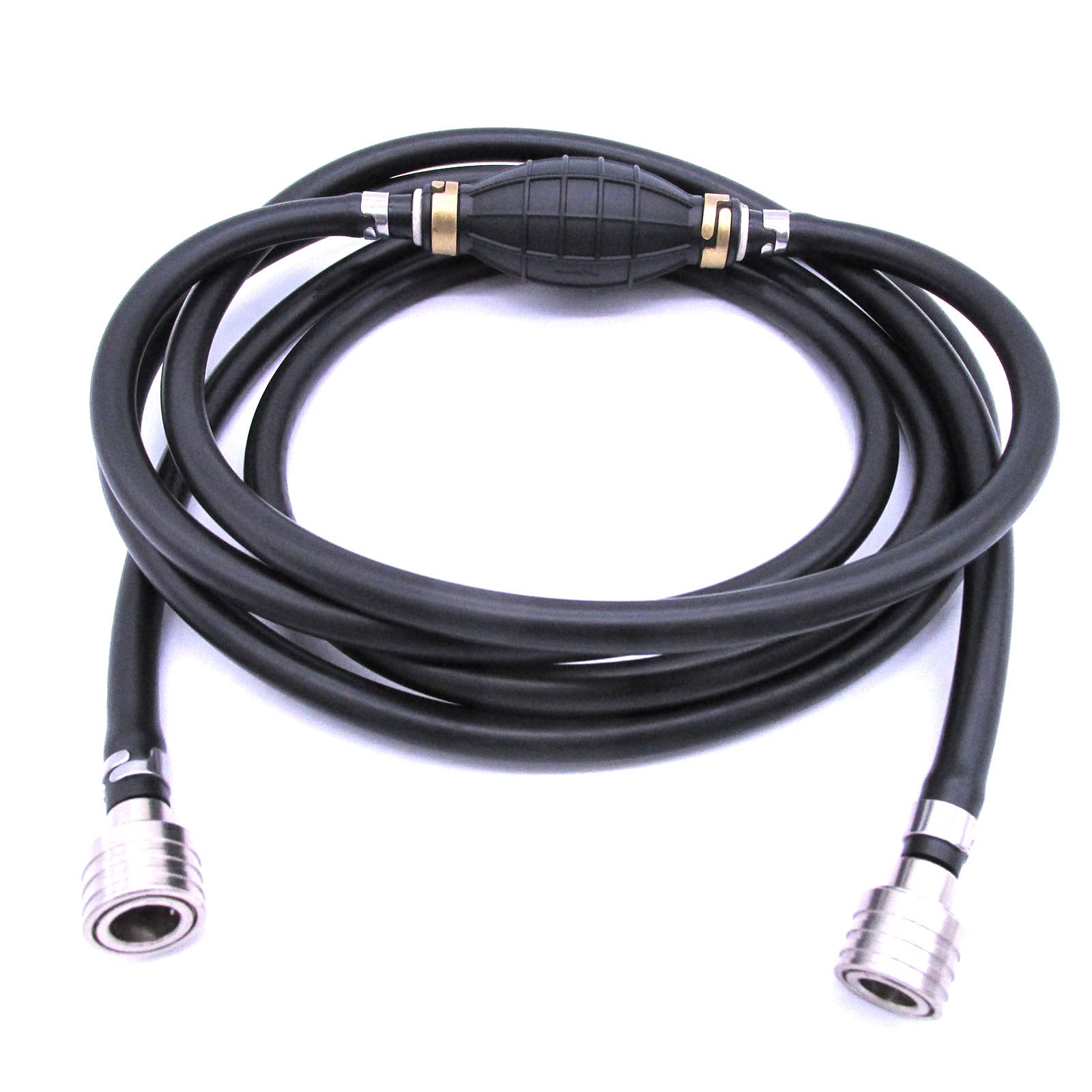 Boat Engine Fuel Hose Assy Connector Pump For Suzuki 65700-95204/95205/87D80/87D82/87D83/87D84/87D85 Dt Df 8Hp-65Hp Outboard, Length 10Ft/3M, Coupler I.D. : Tank Side 13Mm, Engine Side 11Mm