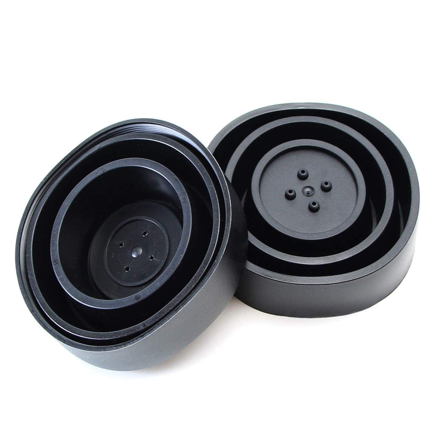 Ijdmtoy 90Mm-Universal Front Road Illuminating Light Housing Rear End Rubber Seal Caps Compatible With Automotive Installing/Upgrade Light Bulbs