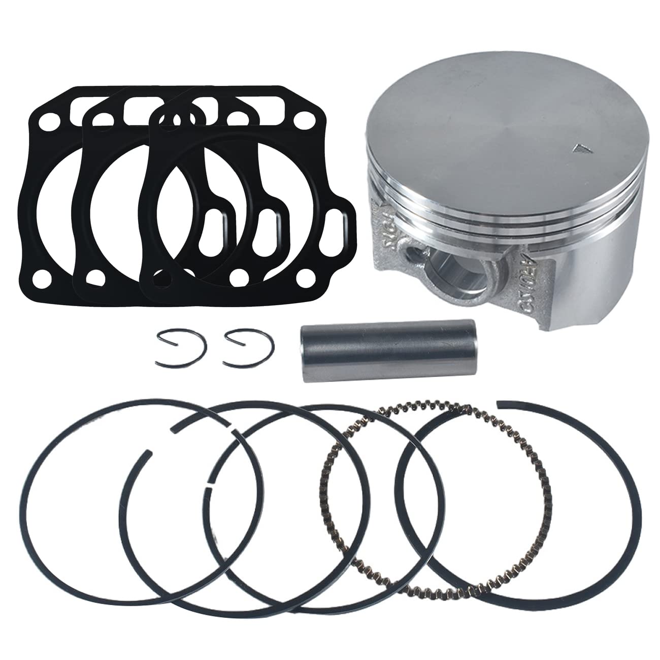 Sjvlxhi 70Mm Piston .550, Flat Top Race Kit For Predator 212Cc High Compression Performance Gx200