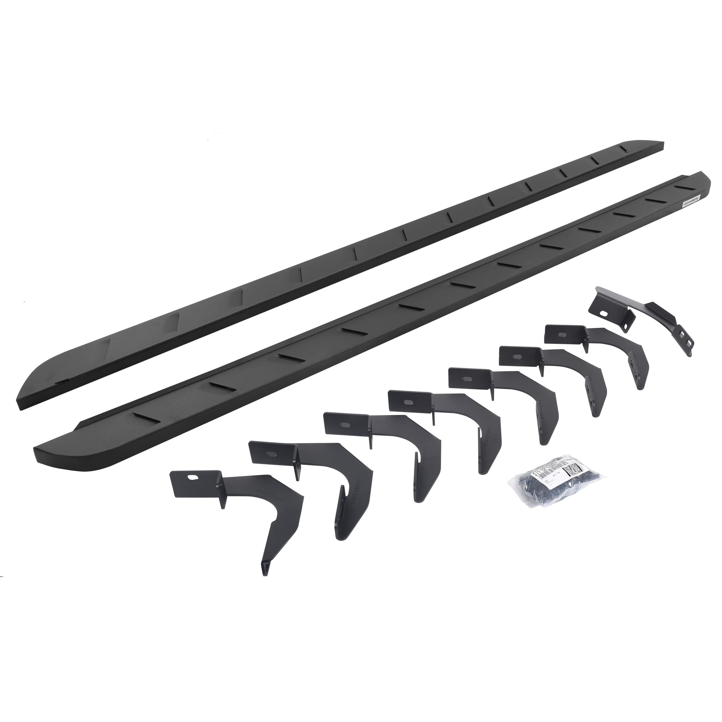 Go Rhino 63423580Spc Rb10 Slim Line Running Boards With Mounting Brackets Kit For Chevrolet 15-24 Colorado, Gmc 15-24 Canyon (Crew Cab Pickup)