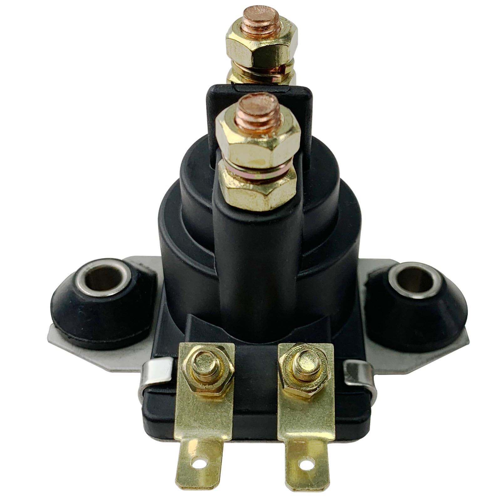 Solenoid Relay Compatible With Mer-Cury Marine 4 Terminal 20Hp 25Hp 40Hp 45Hp 50Hp 55Hp 60Hp 65Hp 70Hp 80Hp 90Hp 89-818997A1 89-850188T1 89-850187T1 89-818999A2 65W-81941-00-00