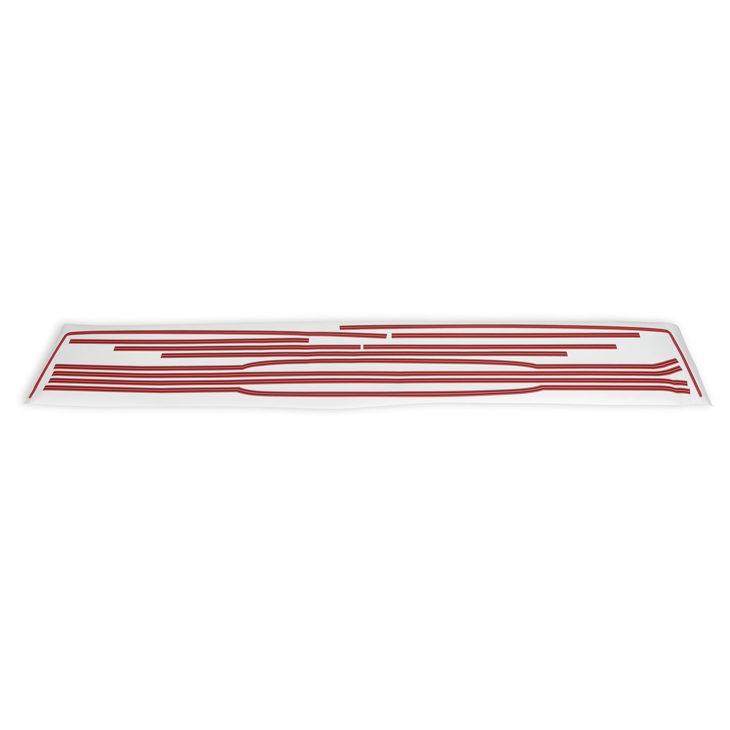 Brothers Trucks 04-524 Paint Brake Stripe Kit - Vermillion/Black