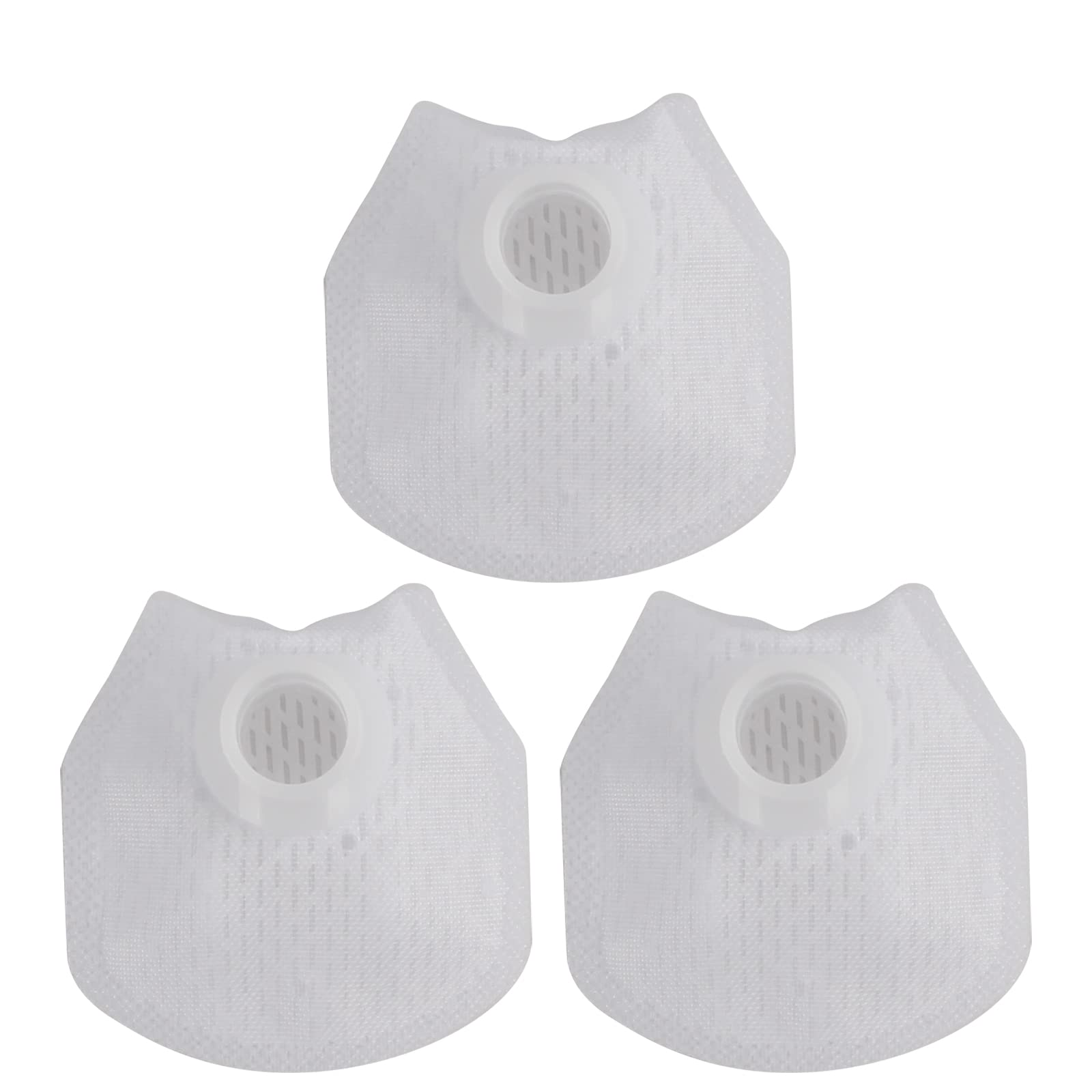 Carbbia Fuel Pump Strainer Filter Set Of 3 Compatible With Kawasaki Teryx 750 800 Brute Force 750 Mule 4000 4010 Replace # 49040-0717, 49040-0718, 49040-0719, 49040-0033, 49040-0034