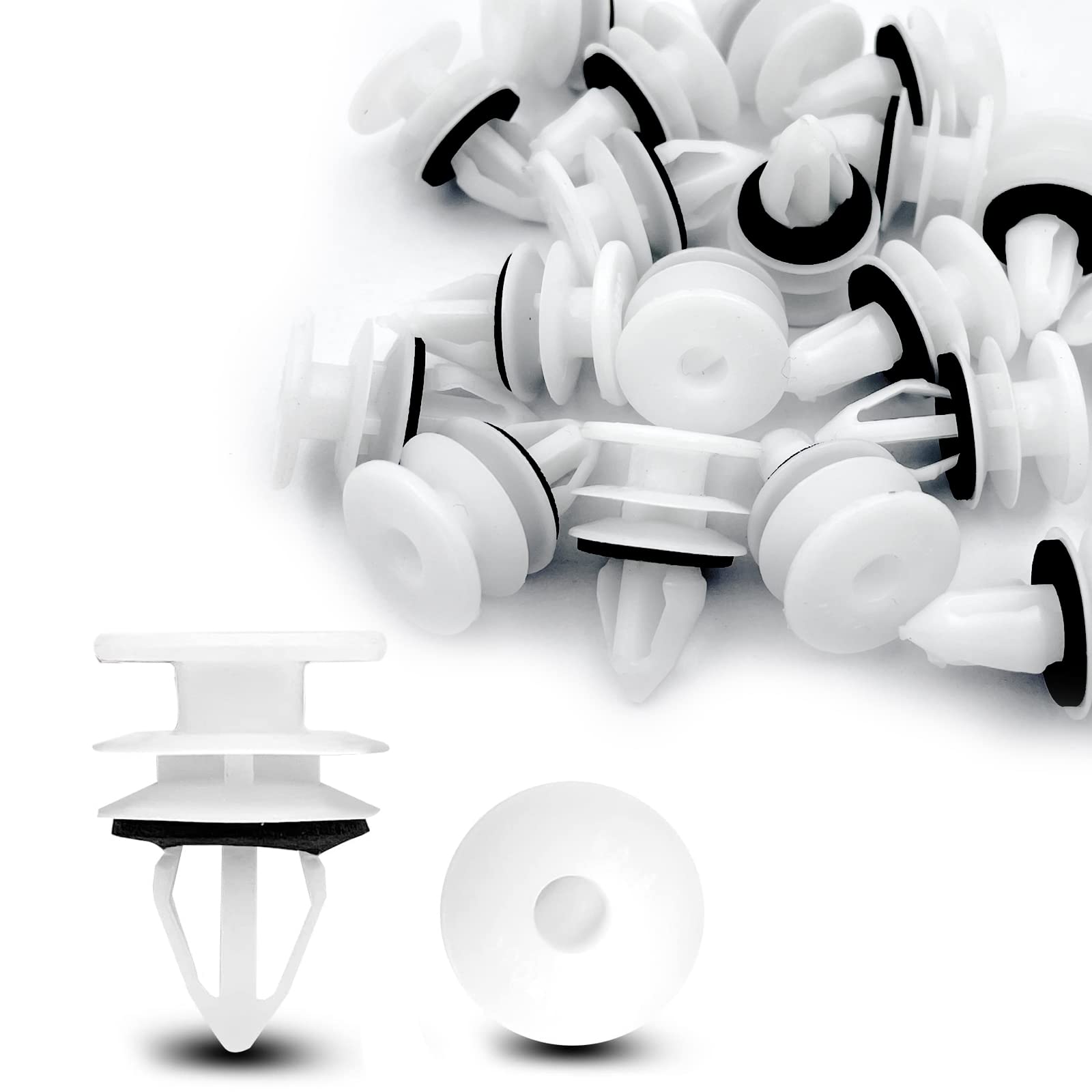 30Pcs Door Trim Panel Retainer Clip, Compatible With Gm Chevrolet Saab Hummer H2 Equinox Camaro Gmc Cadillac Ats Cts Srx 11519031