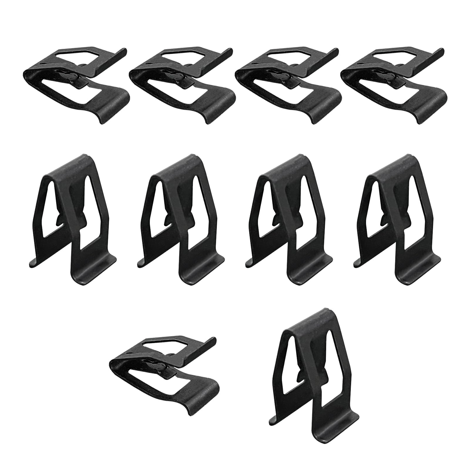 Augeny 10 Pcs Dashboard Trim Clips, Metal Car Front Console Dash Retainer, Universal Automotive Dashboard Trim Clip, Vehicle Interior Clip Fasteners Replacement For Most Cars