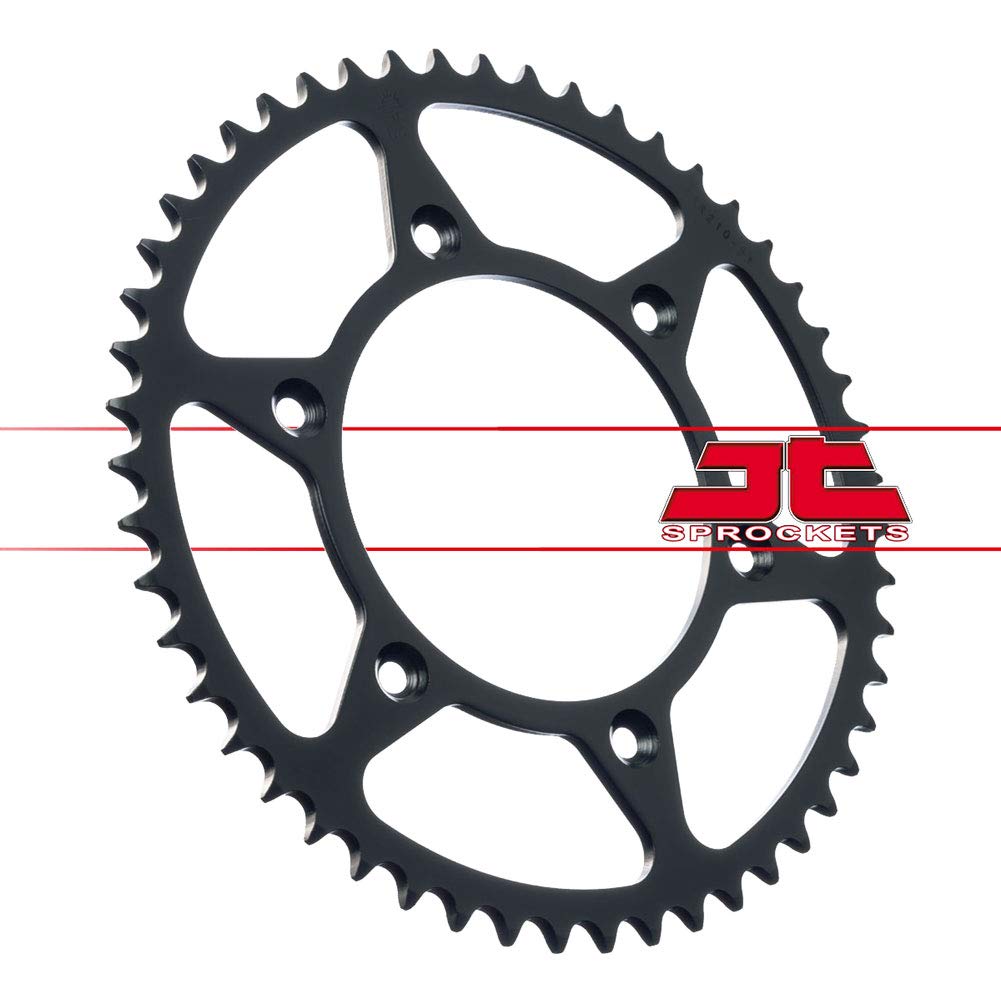 Jt Sprockets Jtr210.51Sc 51 Tooth Self Cleaning Lightweight Steel Rear Sprocket, Single