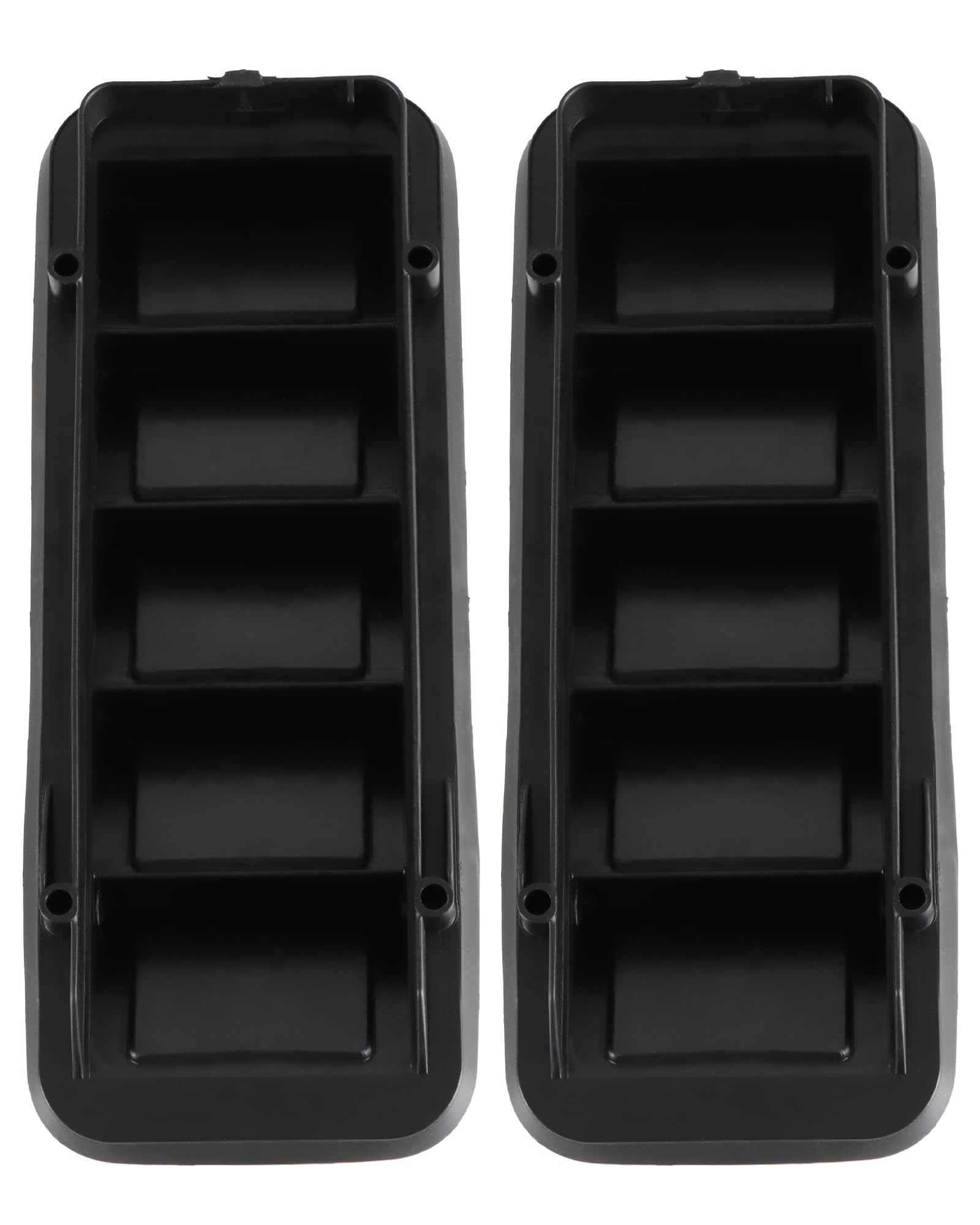 Kpalag 2Pcs Upgraded Back Panel Air Vent Relief Grille, Cabin Pressure Air Vent Relief Valve Panel Grille Compatible With Colorado Silverado 1500 2500 3500 Sierra 1500 2500 3500 Replace#: 13596856