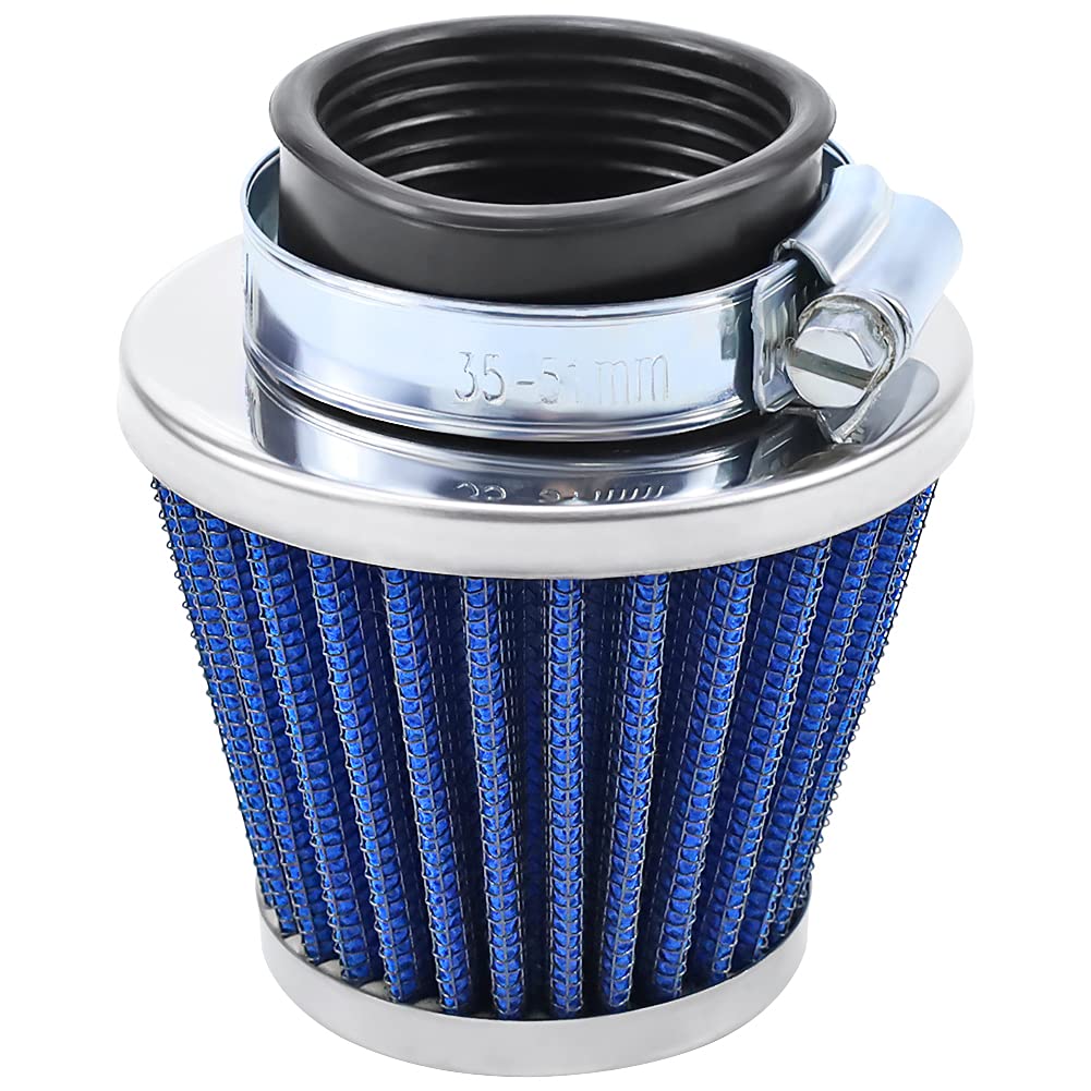 39Mm Air Filter For Gy6 50Cc Moped Scooter Dirt Bike Motorcycle 50Cc 110Cc 125Cc 150Cc 200Cc Kids' Atv Scooter Go-Kart Dirt Bike Pocket Bike