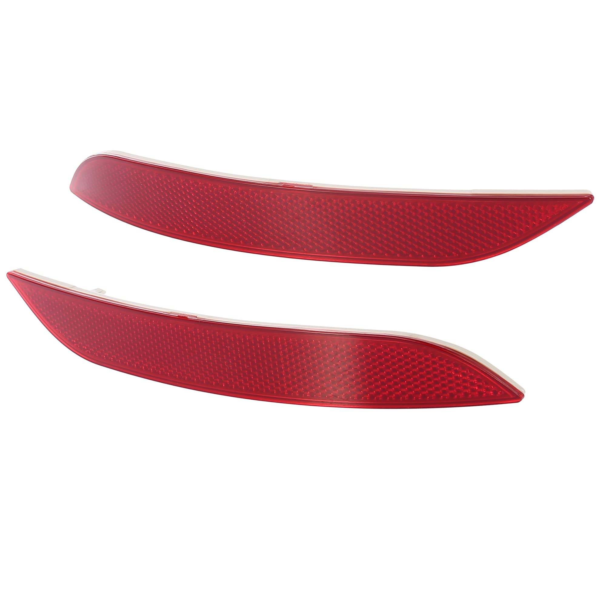 X Autohaux 1 Pair Car Rear Bumper Reflector Strip Cover Left Right Side 63147314883 63147314884 For Bmw X1 2013-2015