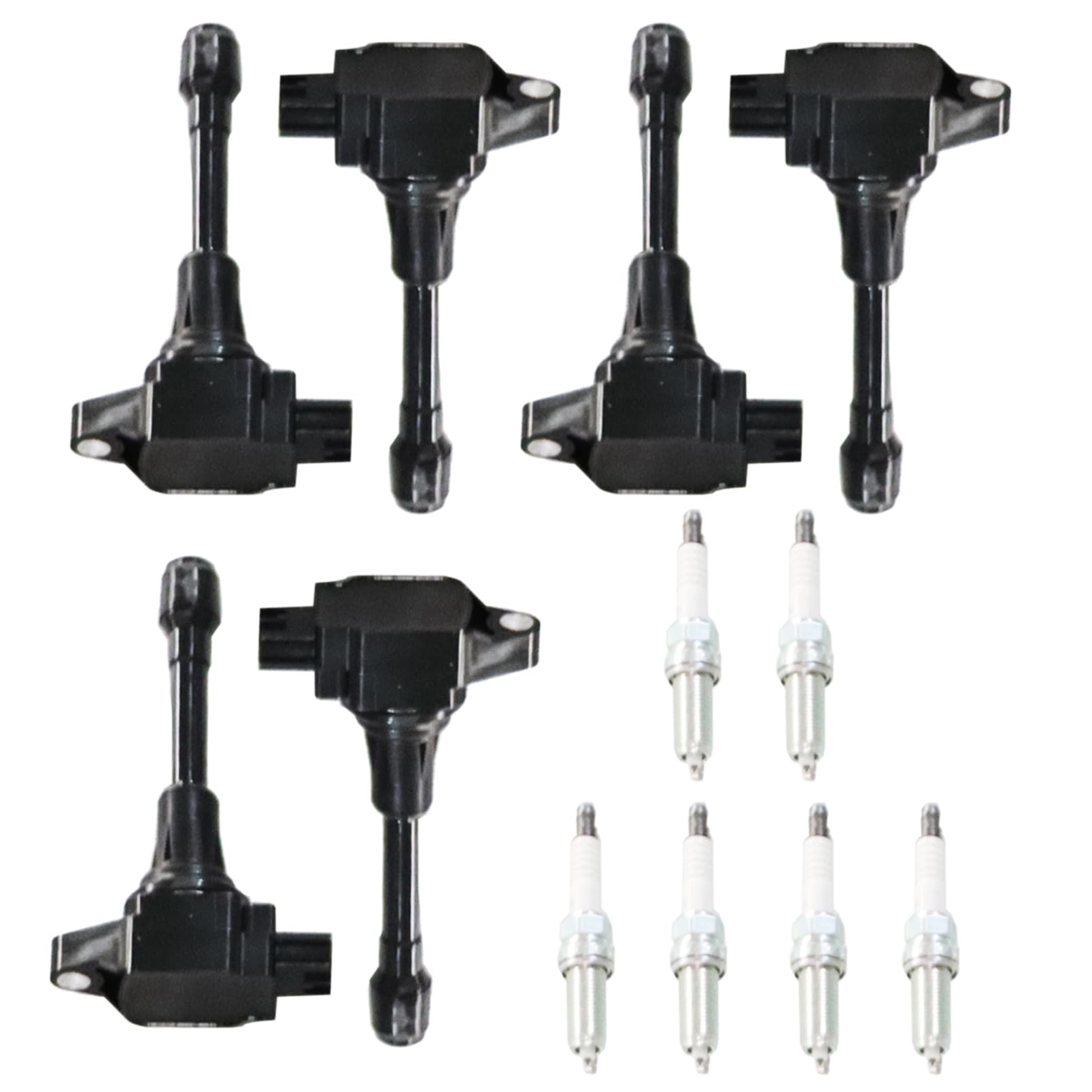 Yunnergo Uf550 C1670 6 X Ignition Coil + 6 X Spark Plug Compatible With Altima Maxima Murano Pathfinder Quest Ex35 Fx35 G25 G35 Jx35 M35 M35H Q50 Q70 Qx60 350Z 3.5L V6