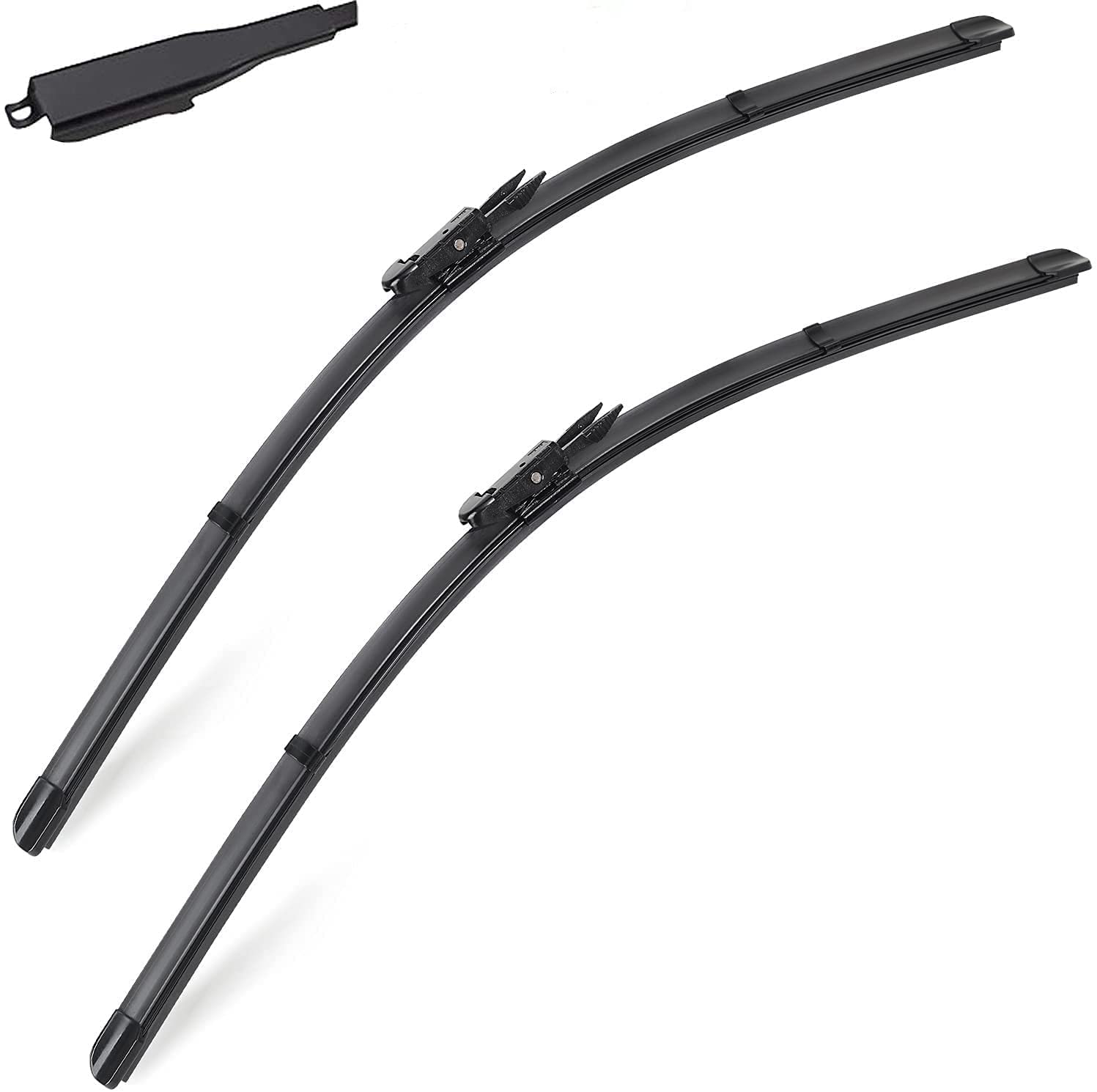 Autoboo Replacement For 2013-2020 Ford Escape Edge Focus 13-19 Fusion 28'+28' Pinch Tab Windshield Wiper Blade Set-Factory Oe Style