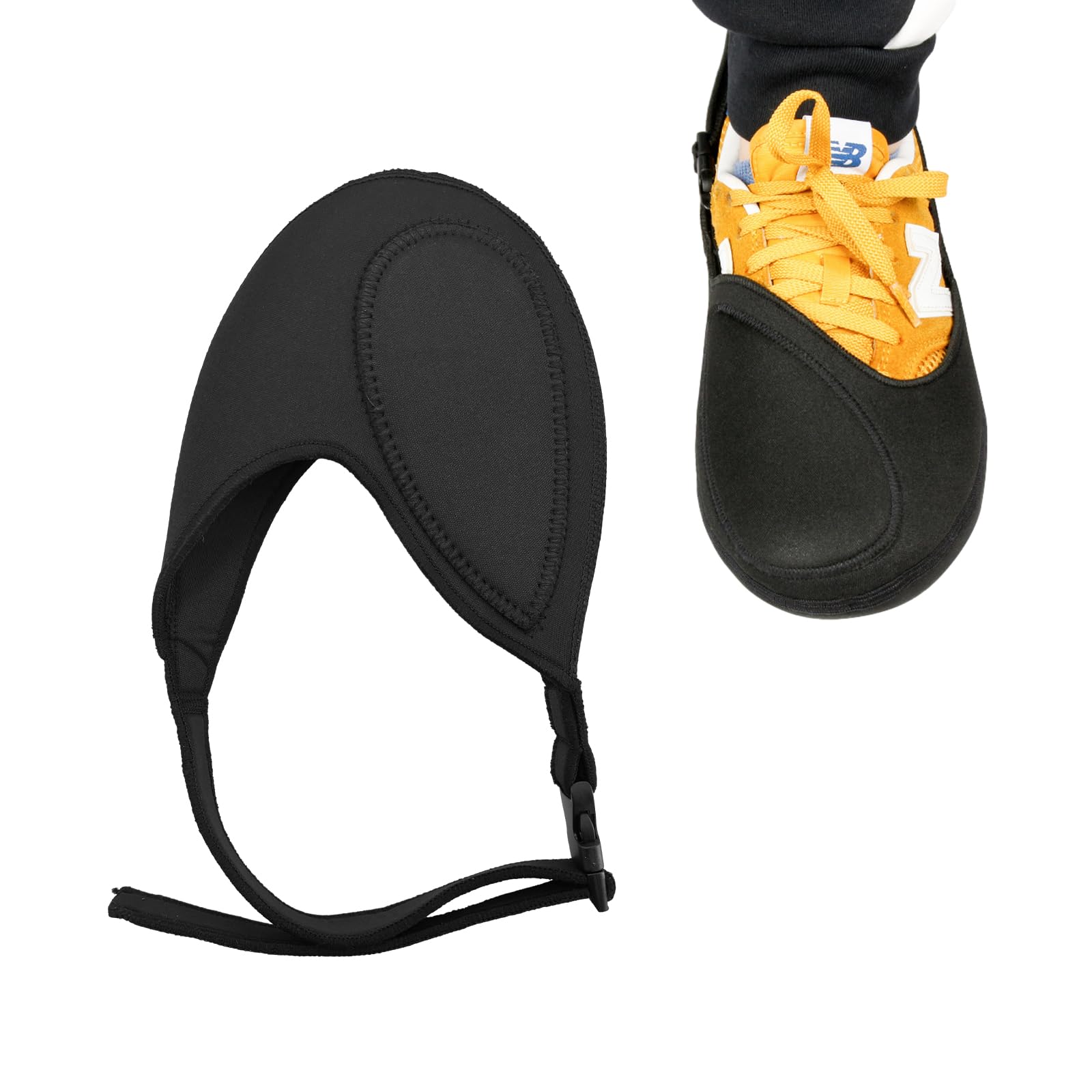 Suvnie Motorcycle Shifter Shoe Protector, Motorbike Protective Gear Shifter Cover, Adjustable Anti-Slip Boot Shift Guards Pad, Toe Protector Motorcycle Accessories