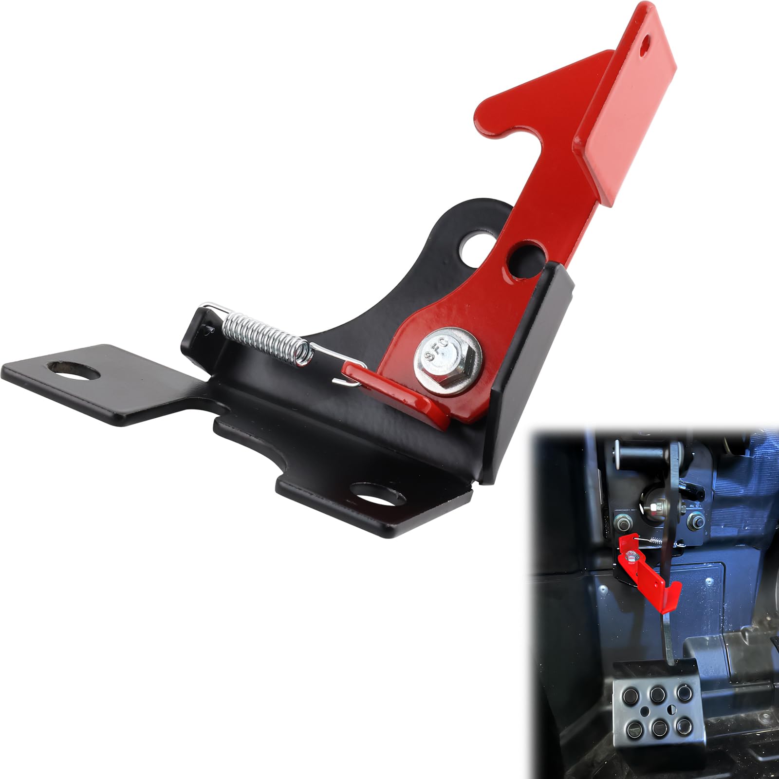 Vvorhsbell Lockable Spring Parking Brake Compatible With Polaris Rzr All Mondel,Accessories Fit For All Polaris Rzr 800, 900, 1000, Xp900, Xp1000 Turbo S Accessories