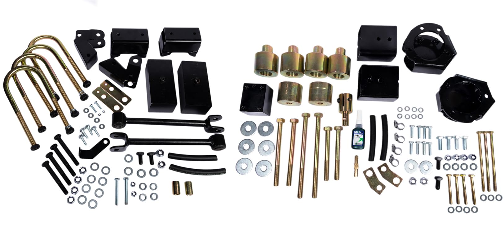 Dealparex Leveling Complete Lift Kit 2 Inch 50Mm Compatible With Mercedes-Benz - Fits Sprinter 2500 2Wd