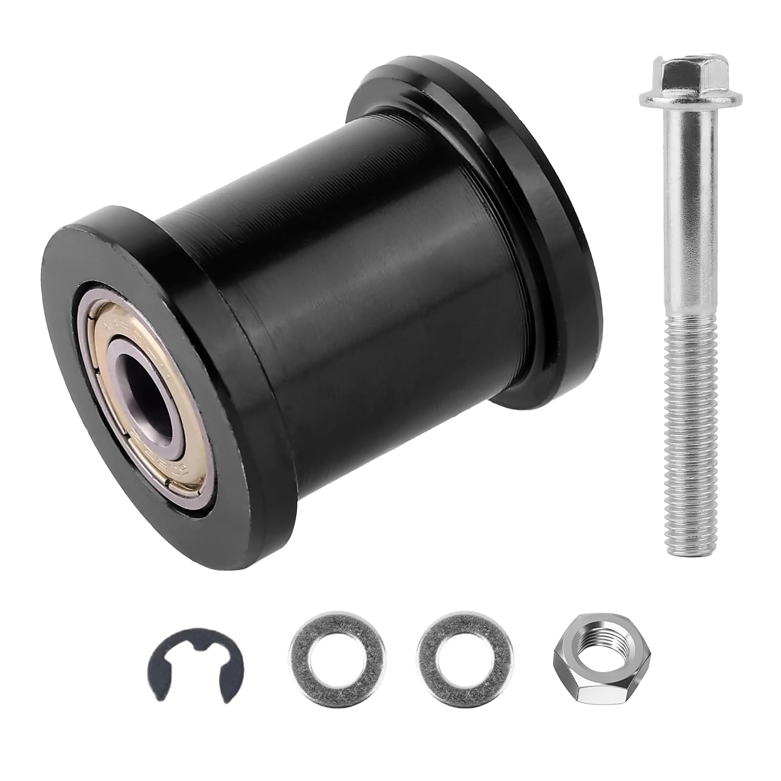 8Mm Mini Bike Chain Tensioner With 1-3/4' Roller Fit For Coleman Ct100U Cc100X, Baja Doodlebug Db30, Motovox Mbx10/Mbx11, Predator 79Cc 97Cc 98Cc 100Cc 2.5 3.0Hp Powersport Mini Bike Parts