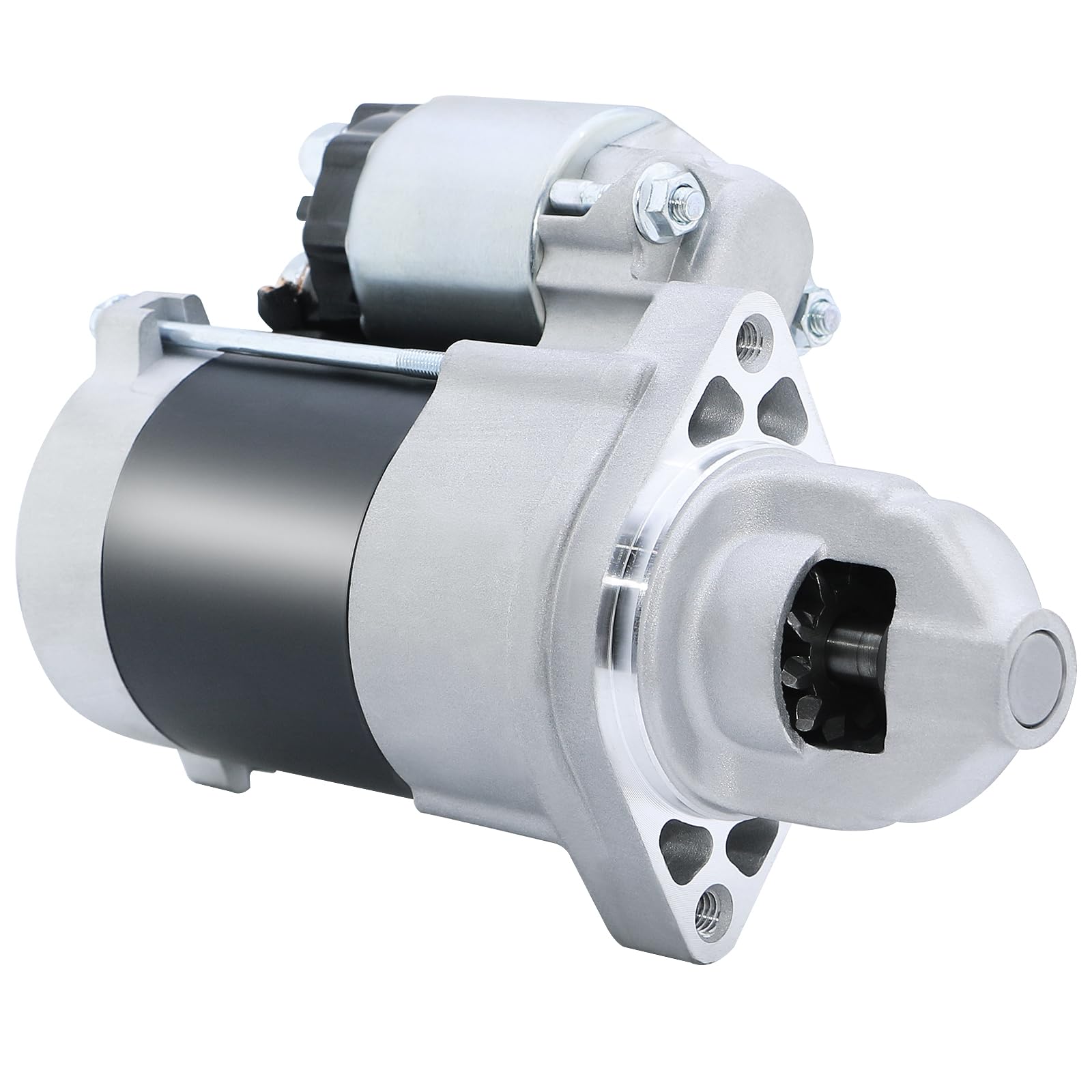 Starter Replacement New For 2010 Kawasaki Fx730V Fx691V Fx651V, John Deere 636M 648R 652R 661R Z445 Z465 Z645, 21163-0754 21163-0756 21163-7023 428000-6600 428000-6601 4280006600 211637023 41052301