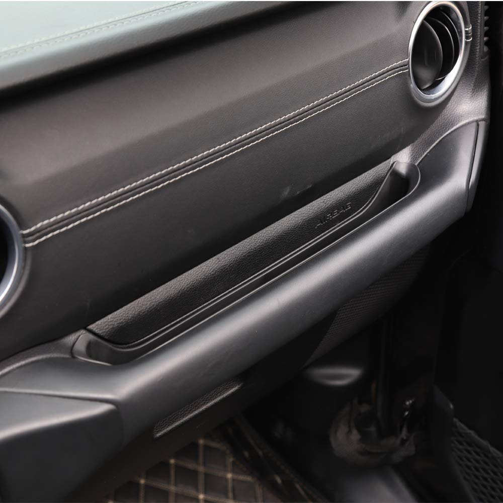 Voodonala For Jeep Jl Jlu Grabtray Passenger Storage Tray Organizer Grab Handle Storage Box For Jeep Wrangler Jl Jlu 2018-2023 Gladiator Jt,Storage Accessories