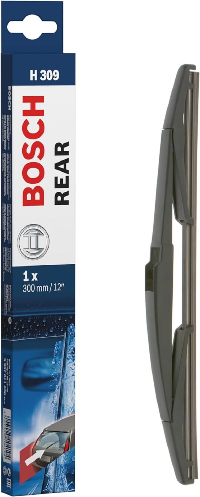 Bosch H309 Rear Wiper Blade; 12' - Single