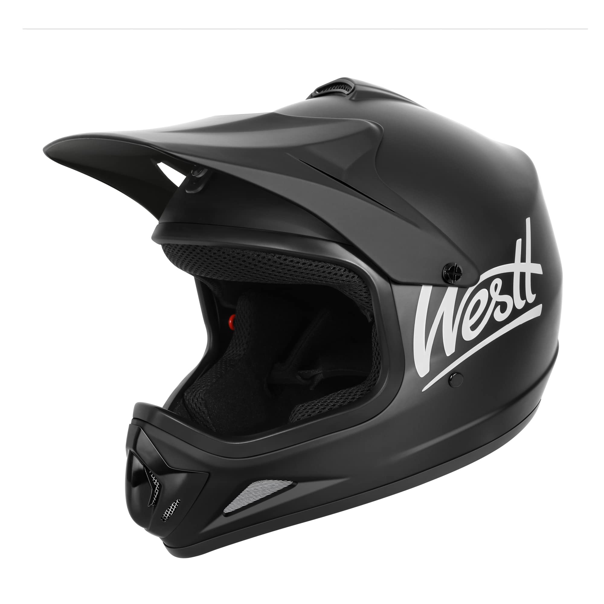 Westt Youth Kids Motocross Helmet - Dirt Bike Motorcycle With Visor Off-Road Atv Street Mountain Bike Go-Kart Bmx, Full Face Motorcycle Helmet For Boys & Girls, Dot Approved