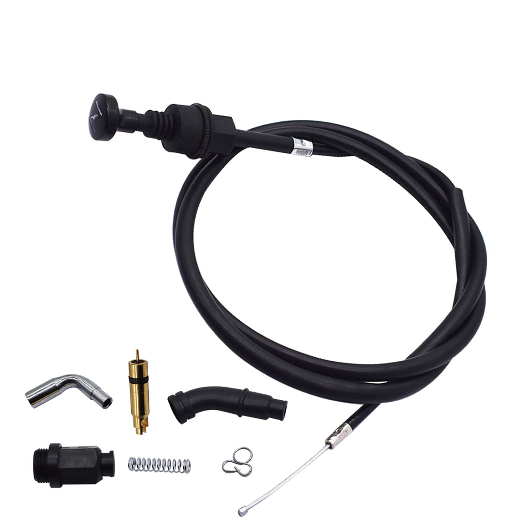 Choke Cable & Starter Valve Plunger Kit Atv & Utv Replacement For 2000-2006 Honda Rancher 350 Trx350 Foreman 400 Fe Tm Te