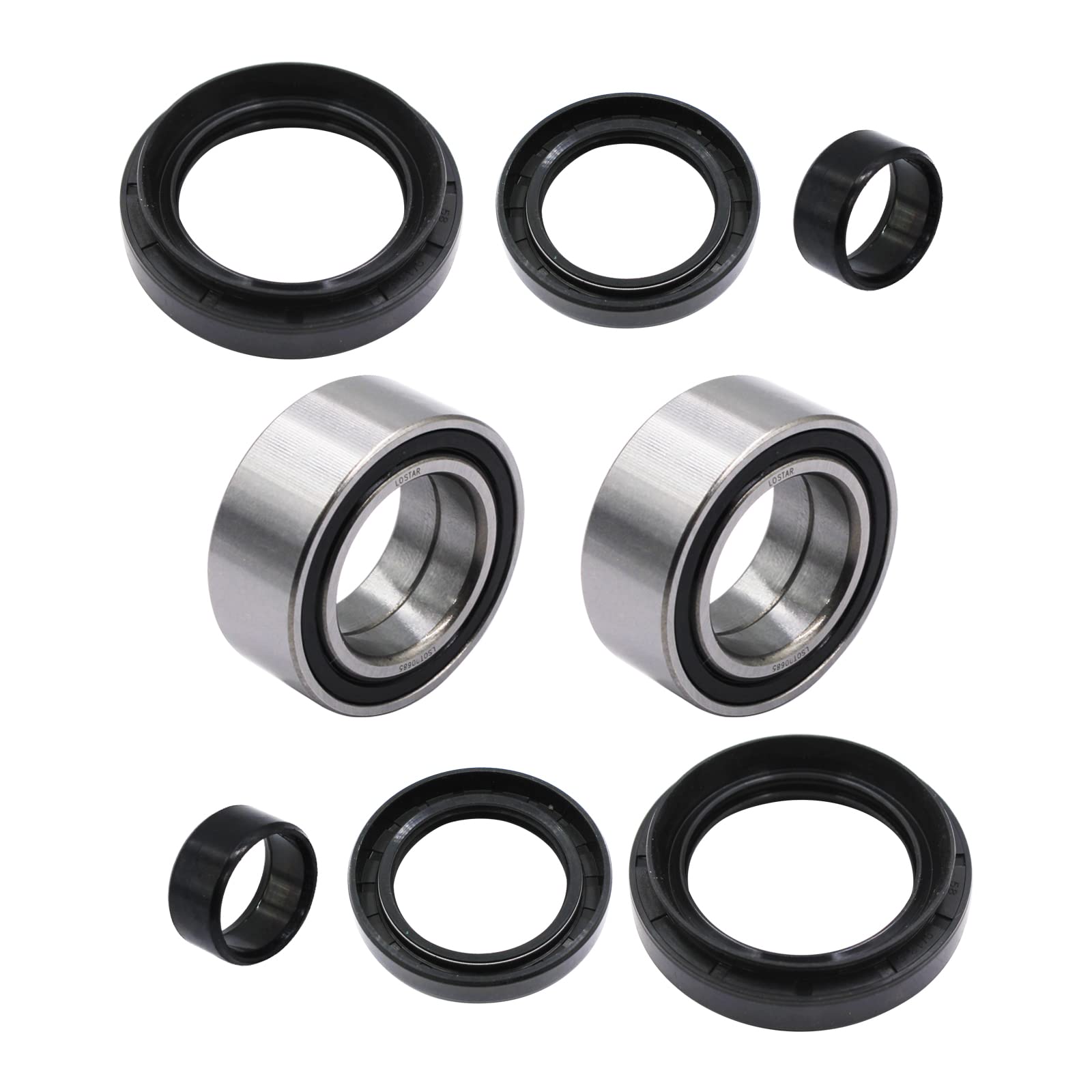 Front Wheel Bearing With Seal Kits For 07-13 Honda Trx420 Rancher 420 4X4
