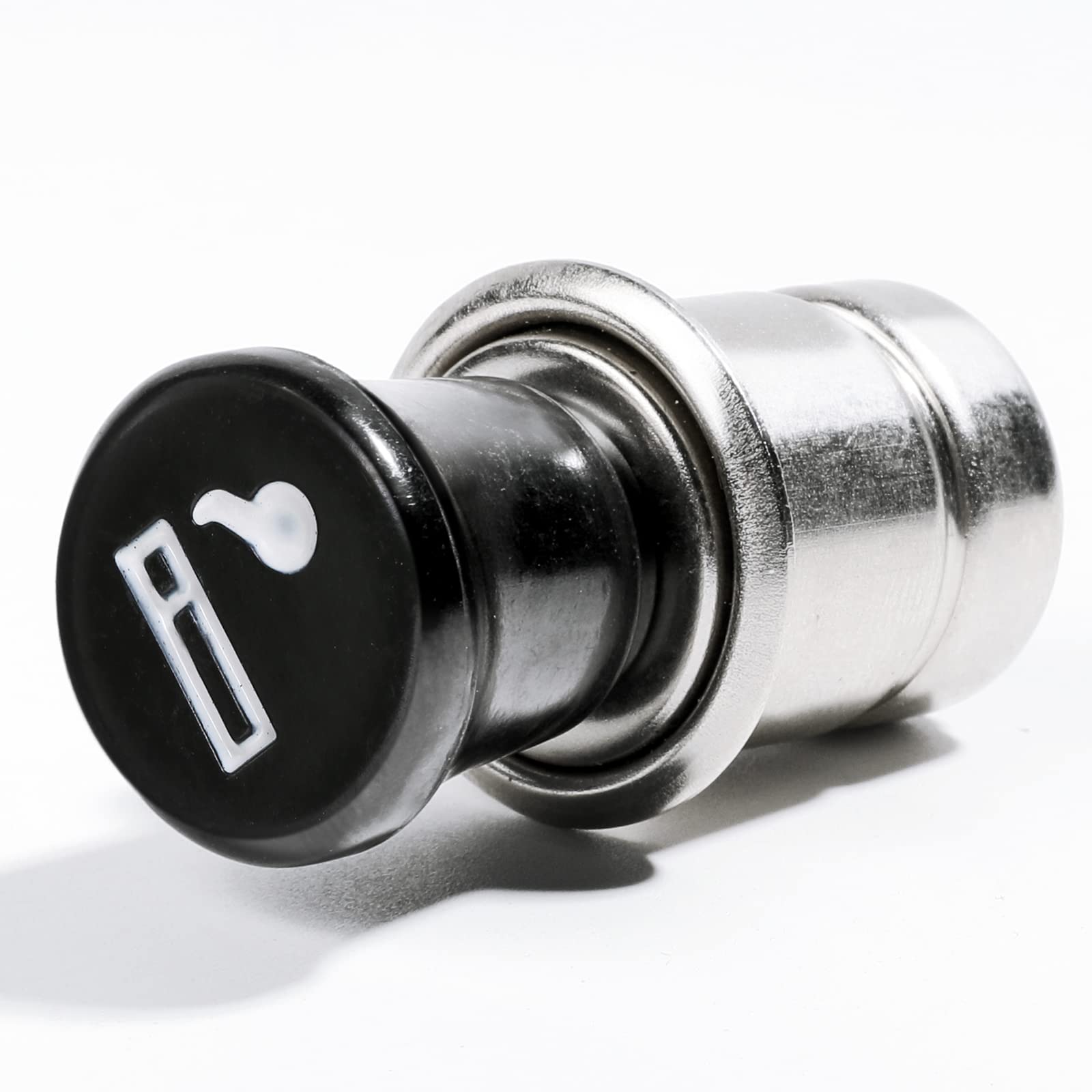 Aociska 12V Metal Plastic Construction Cigarette Lighter, Car Cigarette Lighter Replacement,Pop-Out Car Cigarette Lighter For Auto Car,Lighter Plug Auto Replacement Accessories