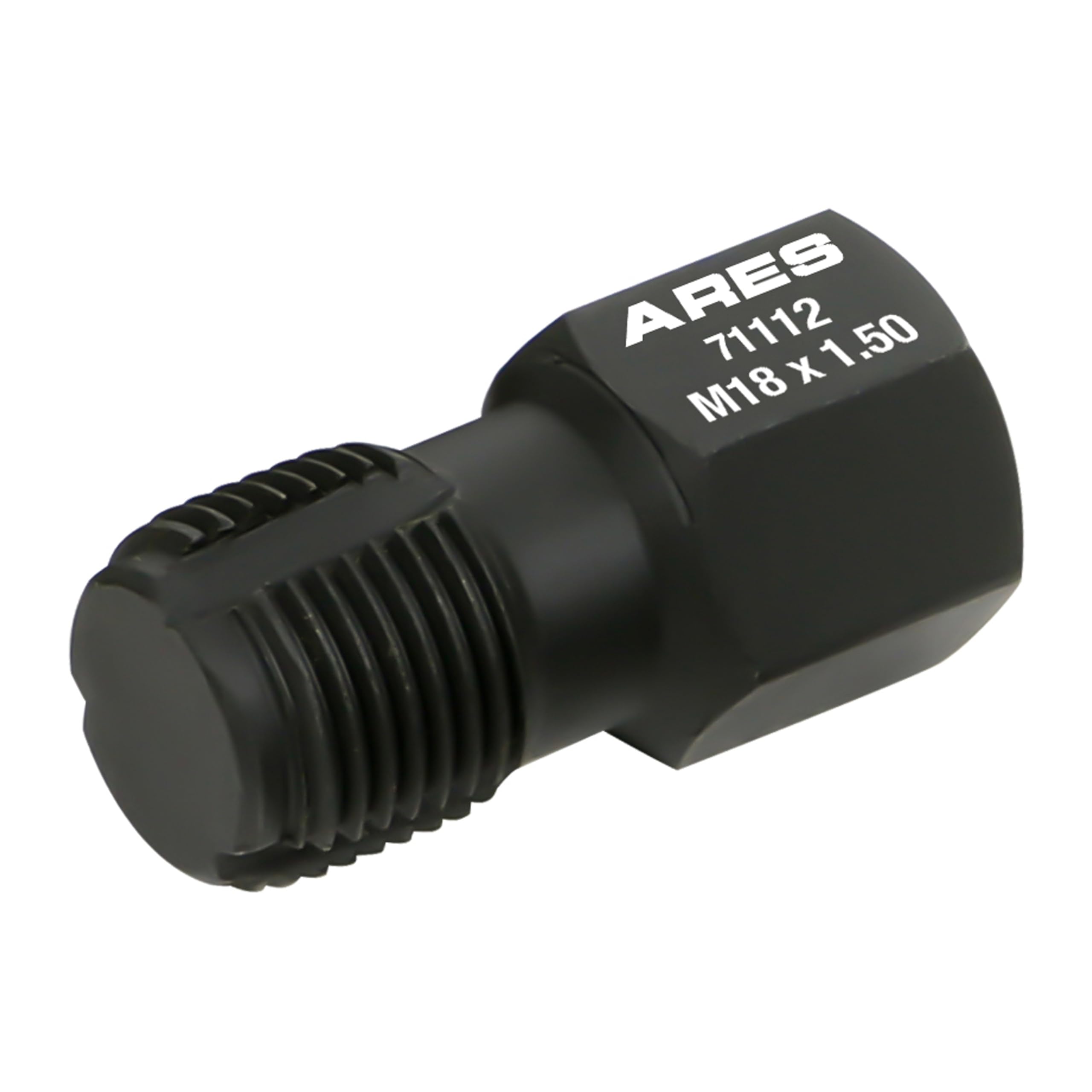 Ares 71112 - Oxygen Sensor Rethread Tool - Easily Cleans Oxygen Sensor Hole Threads - Works With M18 X 1.5Mm Spark Plug Threads