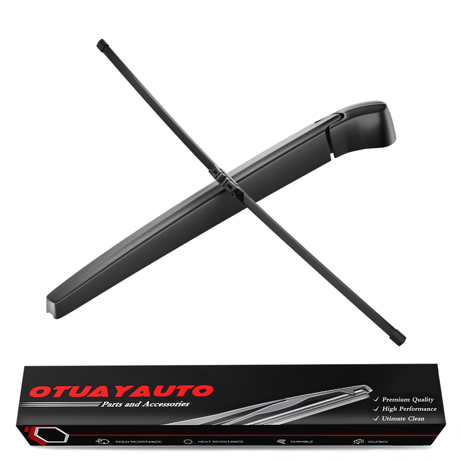 OTUAYAUTO Rear Wiper Arm and Blade Set for BMW X5 X5M E70 2007-2013, OE: 61627206357, Replacement Part