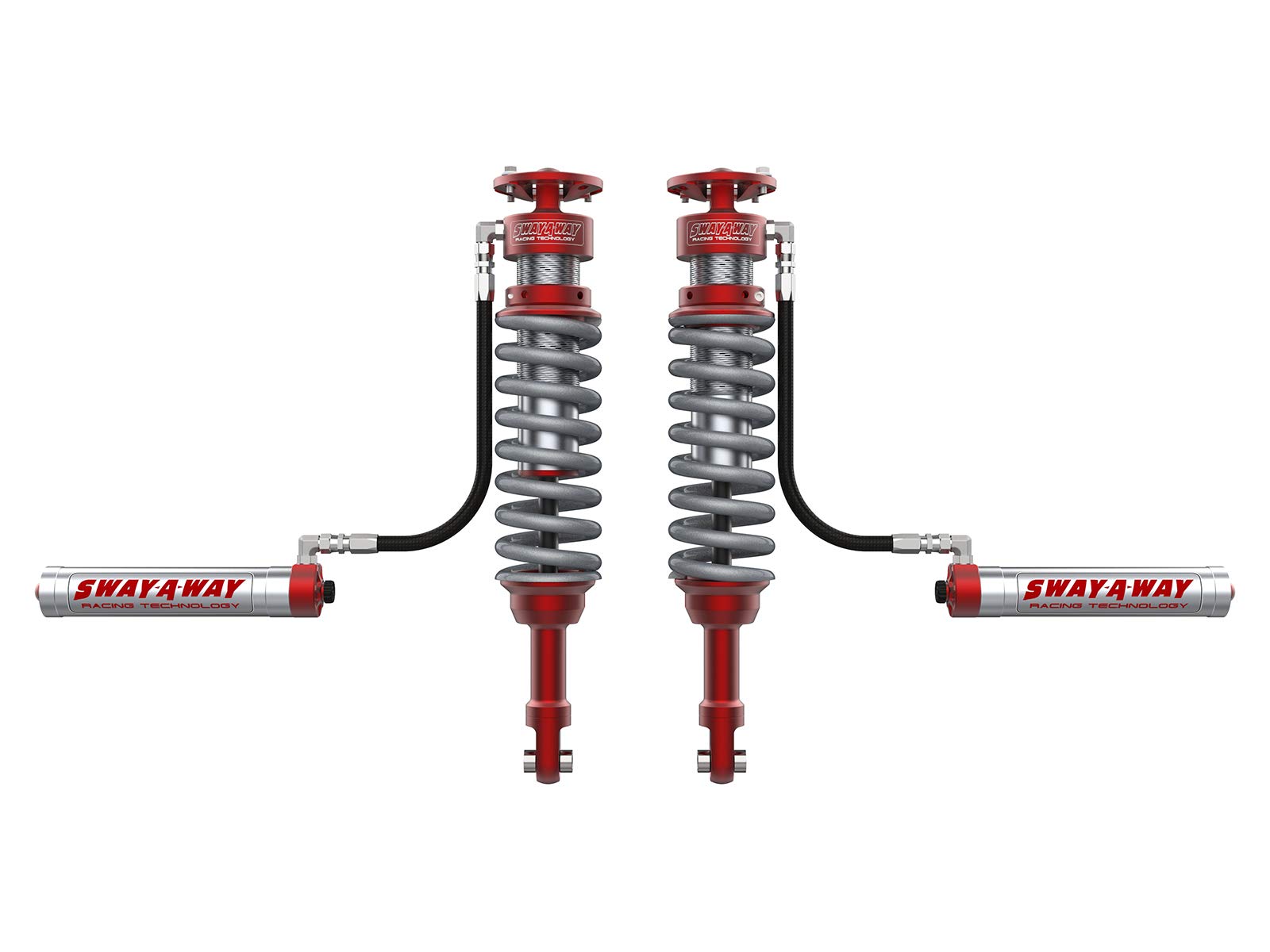 Afe Power 301-5000-02-Ca Sway-A-Way 3.0 Front Coilover Kit W/Remote Reservoirs And Compression Adjuster