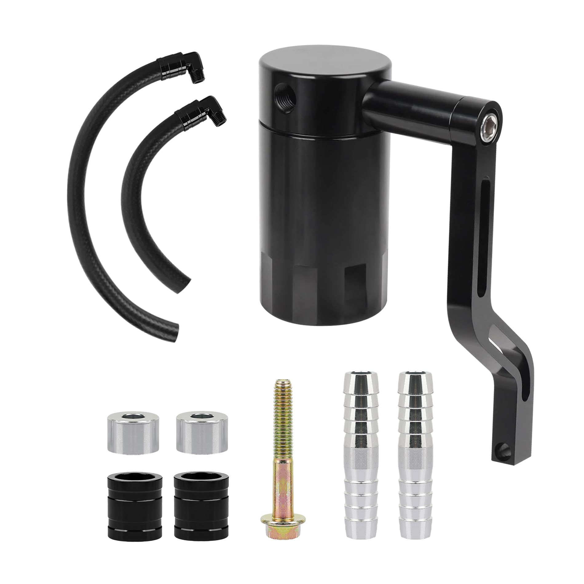 Evil Energy Oil Catch Can, 6.4L Air Oil Separator Compatible With Dodge 2011-2022 Charger 2011-2022 Challenger 2011-2022 Chrysler 300 5.7 Hemi Srt8 3Oz