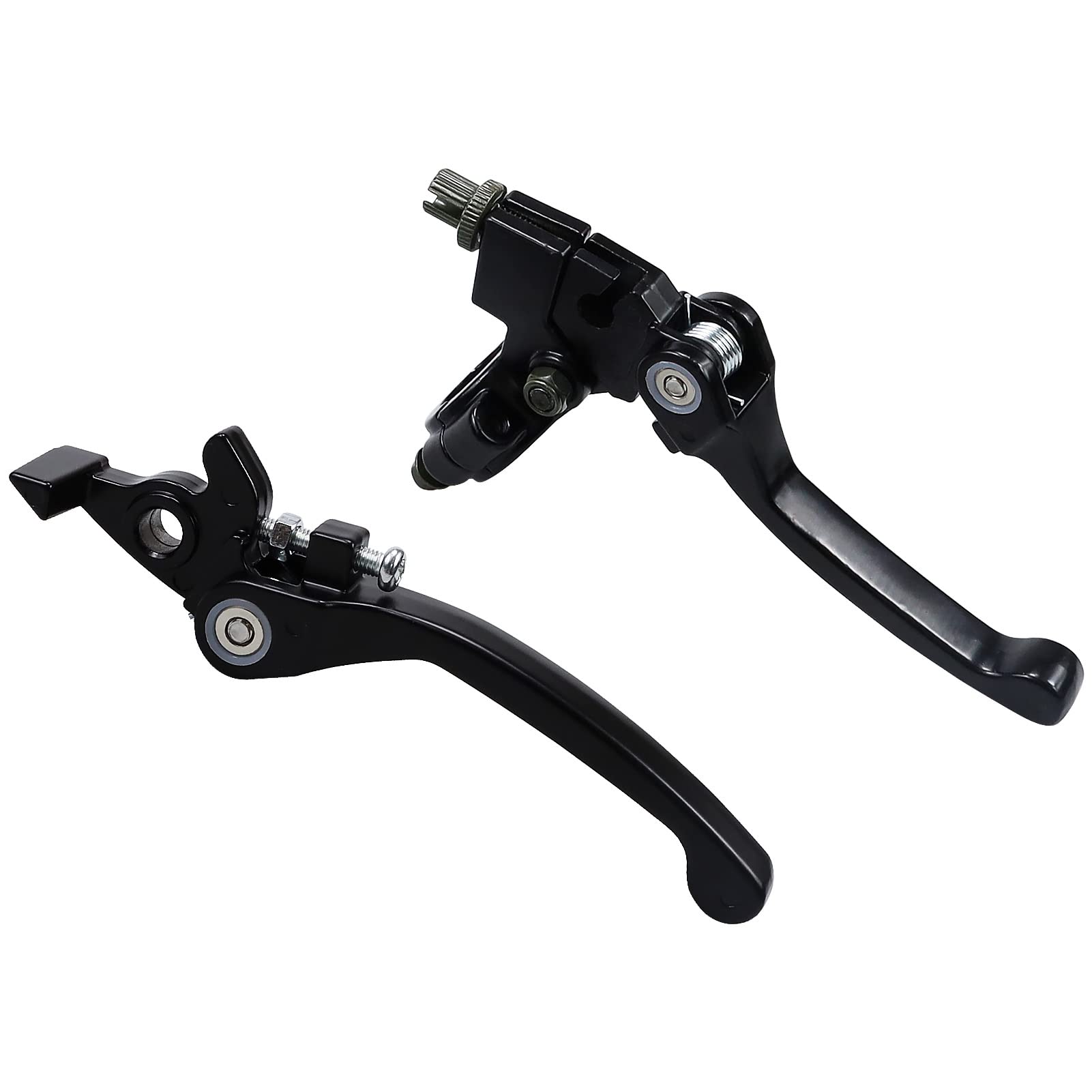 Locopow Brake Clutch Lever Handle For 7/8' 22Mm Handlebar For 110Cc 125Cc 140Cc Ttr 125Cc Ssr Rfz Xmotos Apollo Taotao Thumpstar Xmotos 125 Pit Dirt Bike Motorcycle Coolster