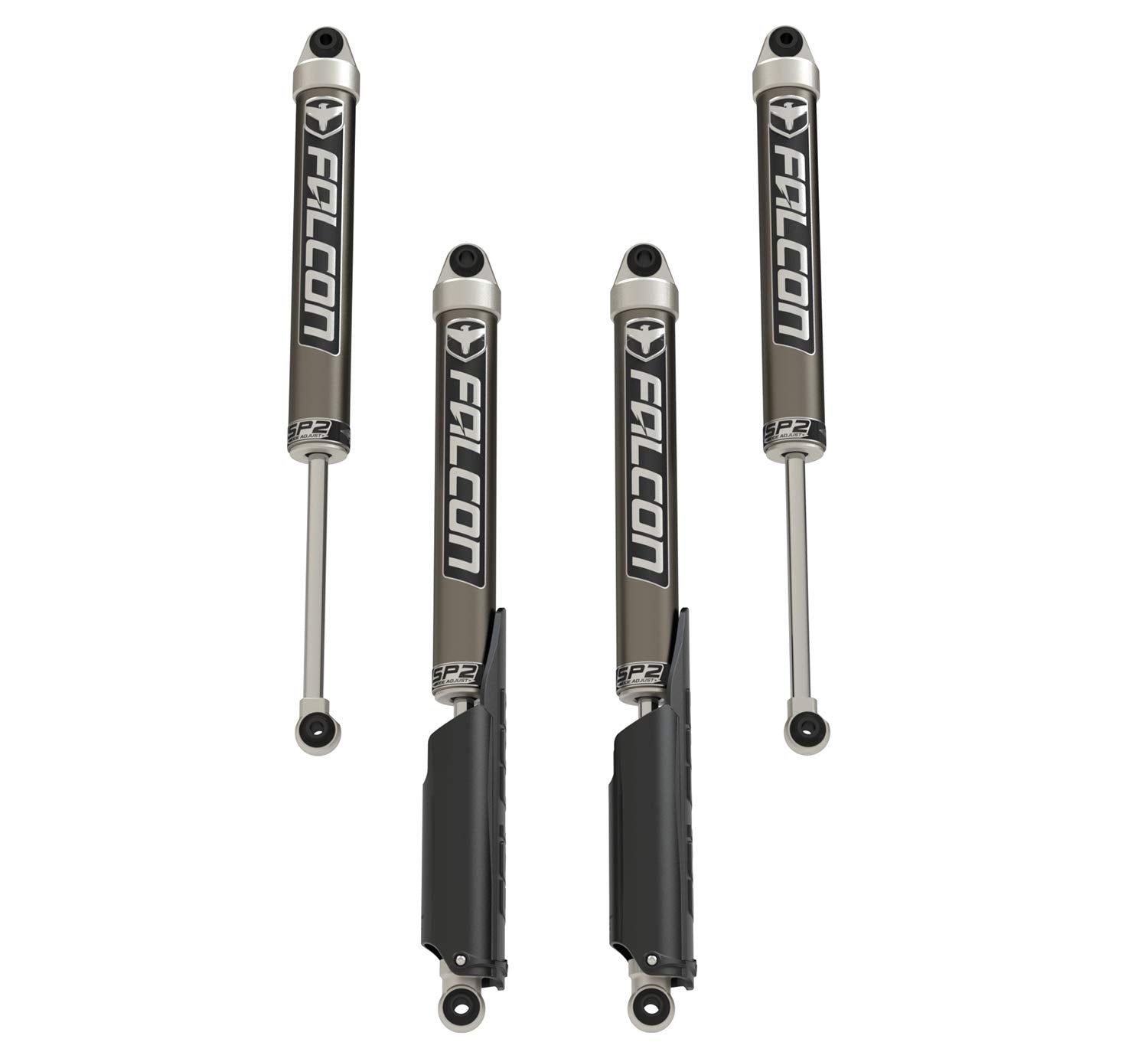 Jt: Falcon Sp2 2.1 Monotube Shocks (2-3.5” Lift) – All 4