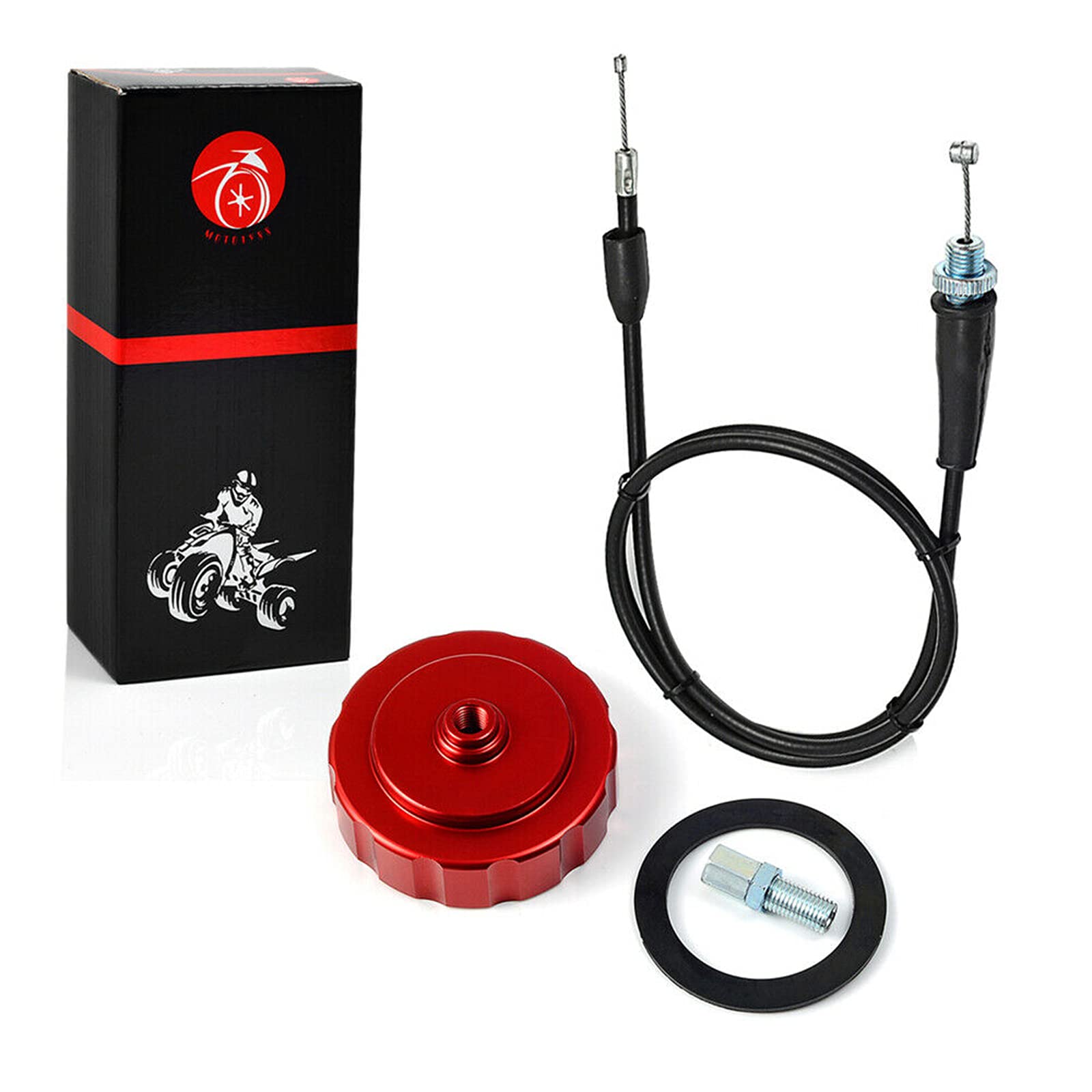 Moto1988 Throttle Cable And Cap For Yamaha Blaster 1988-2006