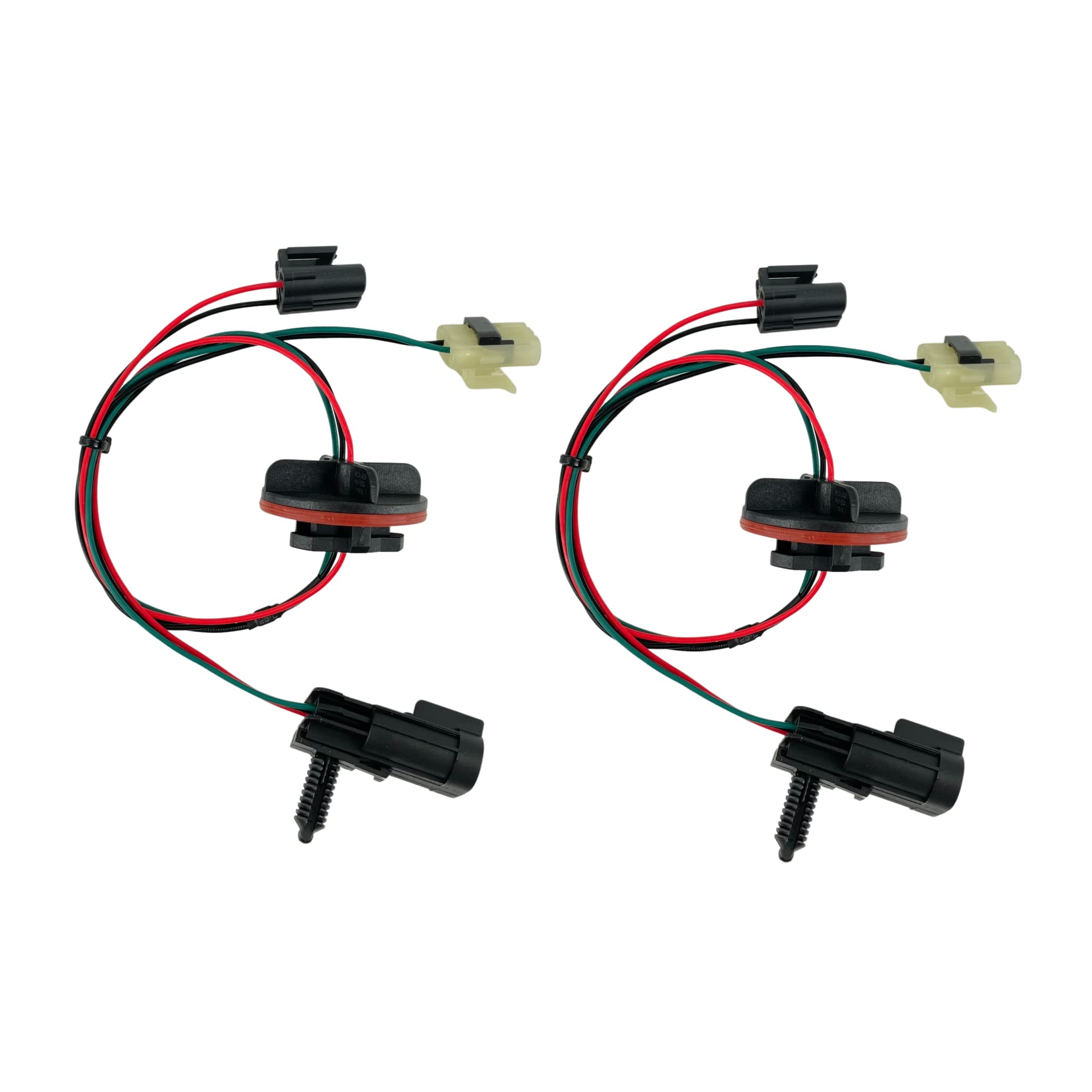 Altbet 2Pcs Headlight Lamp Wiring Harness Compatible With 2009-2018 Dodge Ram 1500, 2012-2018 Ram 2500/3500/4500/5500, 2019-2022 Ram 1500 Classic Replace 68193062Ab 68193062Aa For Quad Halogen Only