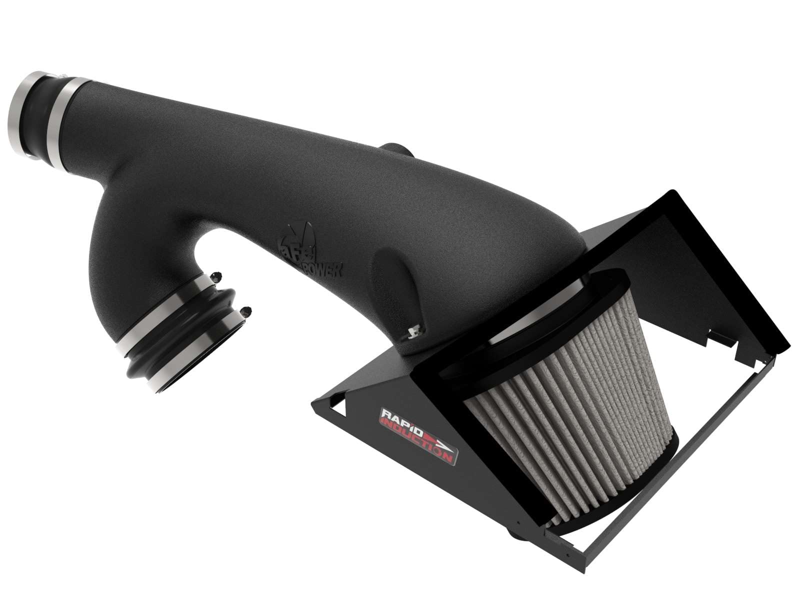 Afe Power Rapid Induction Cold Air Intake System W/Pro Dry S Filter Fit Ford F-150 21-22 V6-3.5L (Tt) 52-10010D