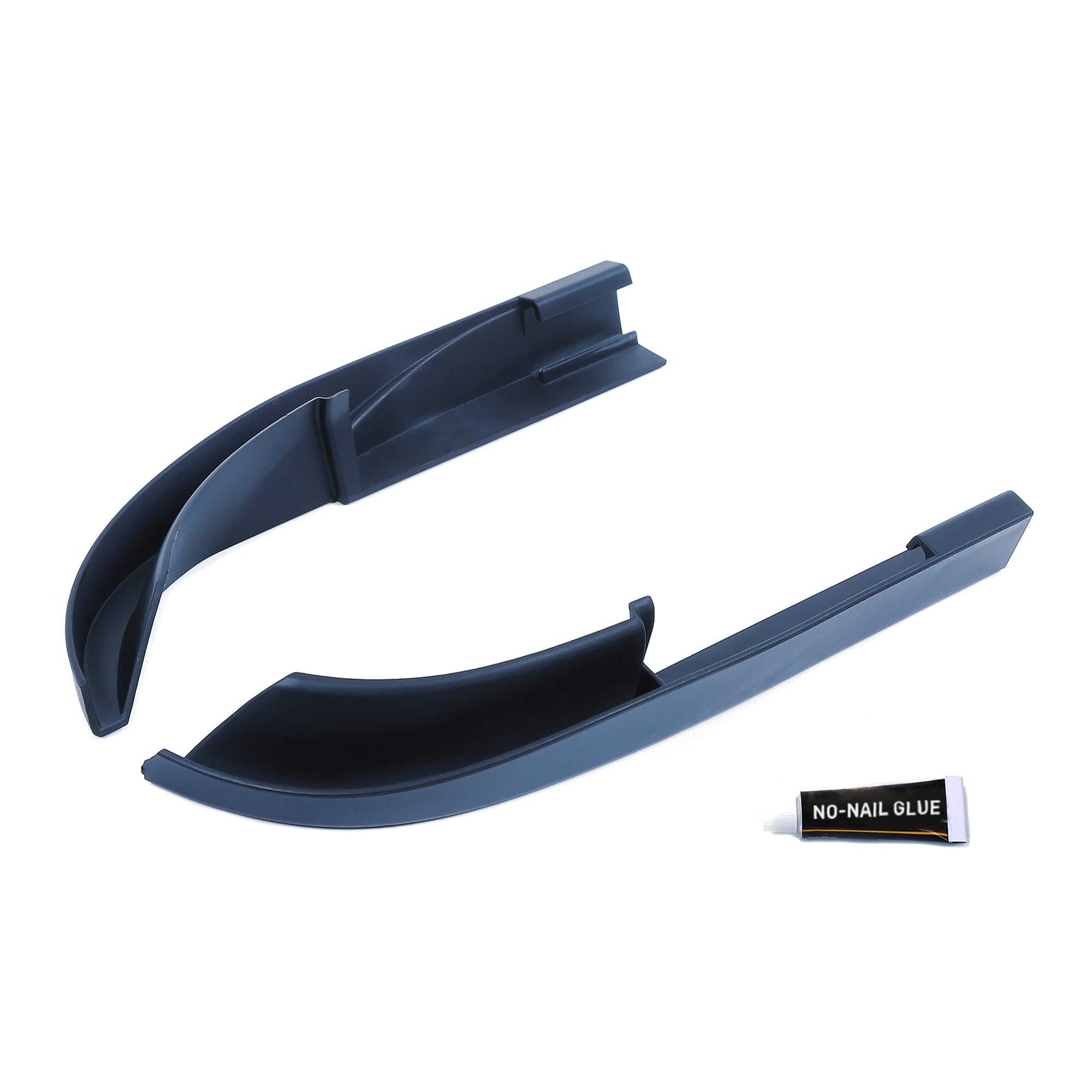 Savadicar Upgraded Version Rain Gutter Extensions, Roof Hard-Top Abs Rain Groove Diverter, Rainwater Deflector Compatible With 2007-2018 Jeep Wrangler Jk Jku, Exterior Accessories, Black, 2 Pcs