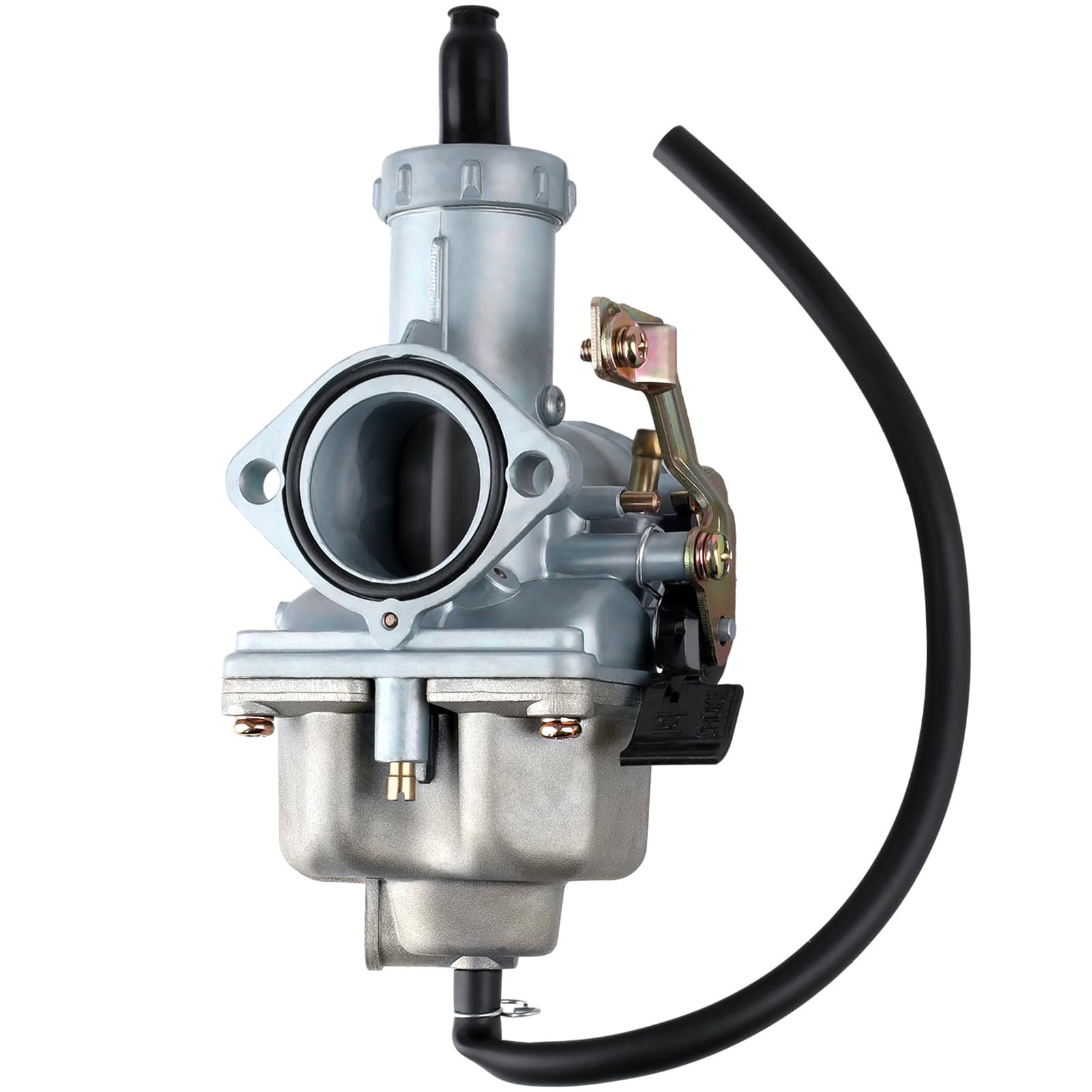 Onsnail PZ30 Carburetor 250cc VM26 30mm for Go-Kart, ATV, Dirt Bike - Silver, Manual Choke, Compatible with Hawk, Taotao,