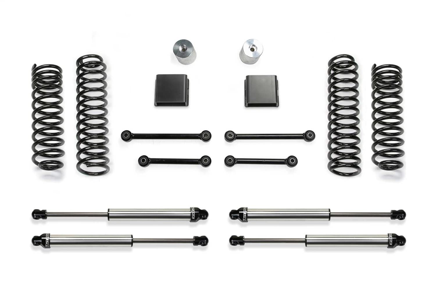 Fabtech - 20-21 Jeep Jt 4Wd Diesel 3In Sport Ii System W/Dlss Shks (K4193Dl)