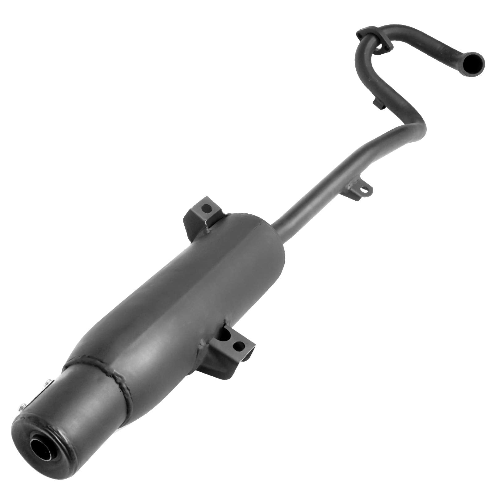Caltric Exhaust Muffler With Pipe Compatible With Honda Trx300Fw Fourtrax 300 4X4 1988 1989 1990 1991