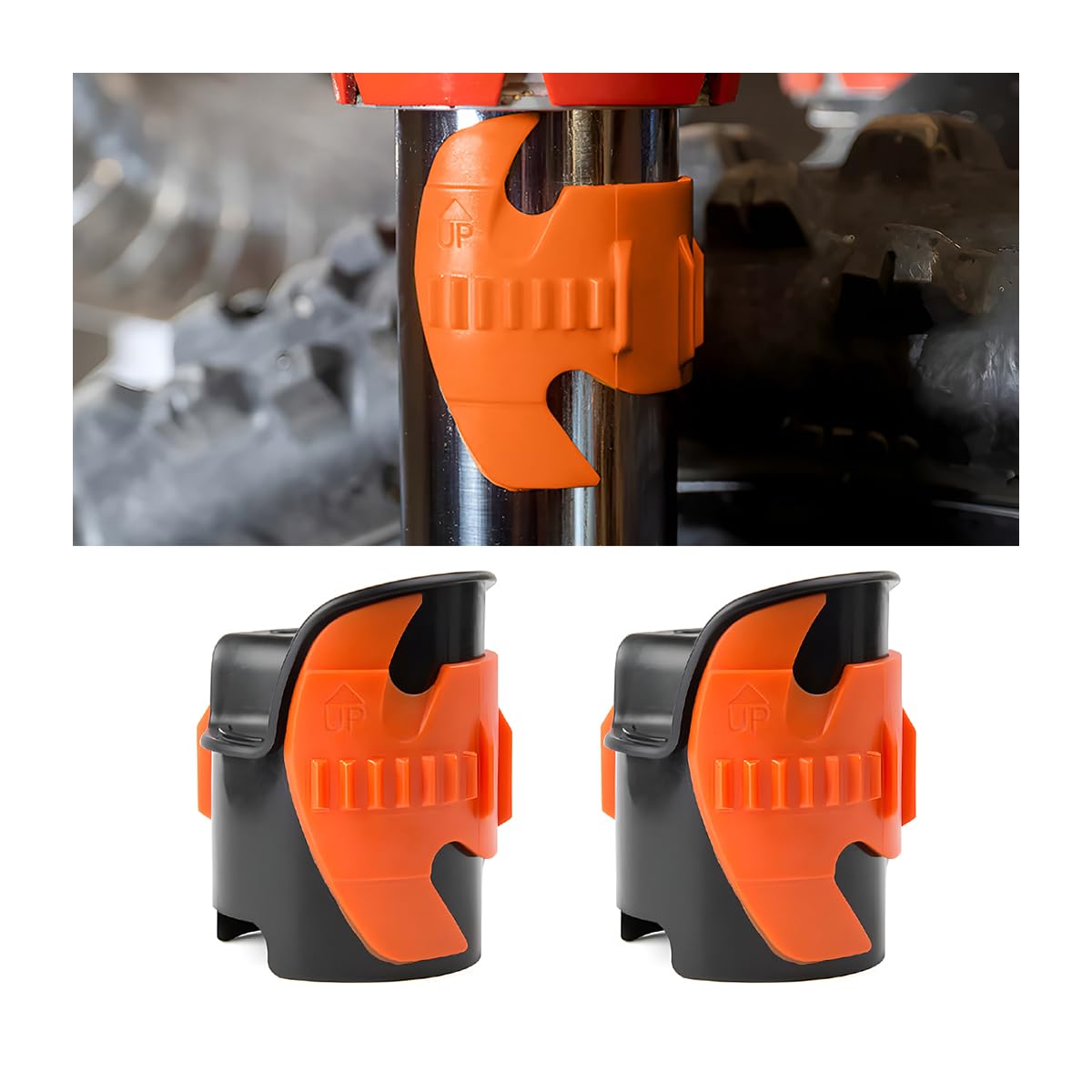 Besulen 2 Pcs Motorcycle Fork Seal Cleaner Tool, Cleaning Absorber Repair Tools For Dirt Bike, Motorcycle, Universal Motorcycle Front Fork Shock Absorber Oil Seal Removal Tools