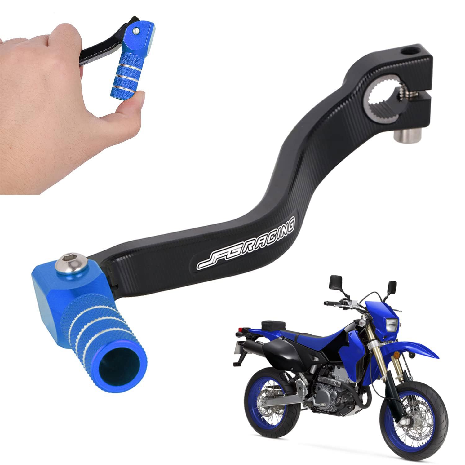 Ustpo Motorcycle Gear Shift Lever Folding Shifter Pedal Cnc For Drz400 Drz400S Drz400Sm Drz400E 2000-2023 Dirt Bike Blue