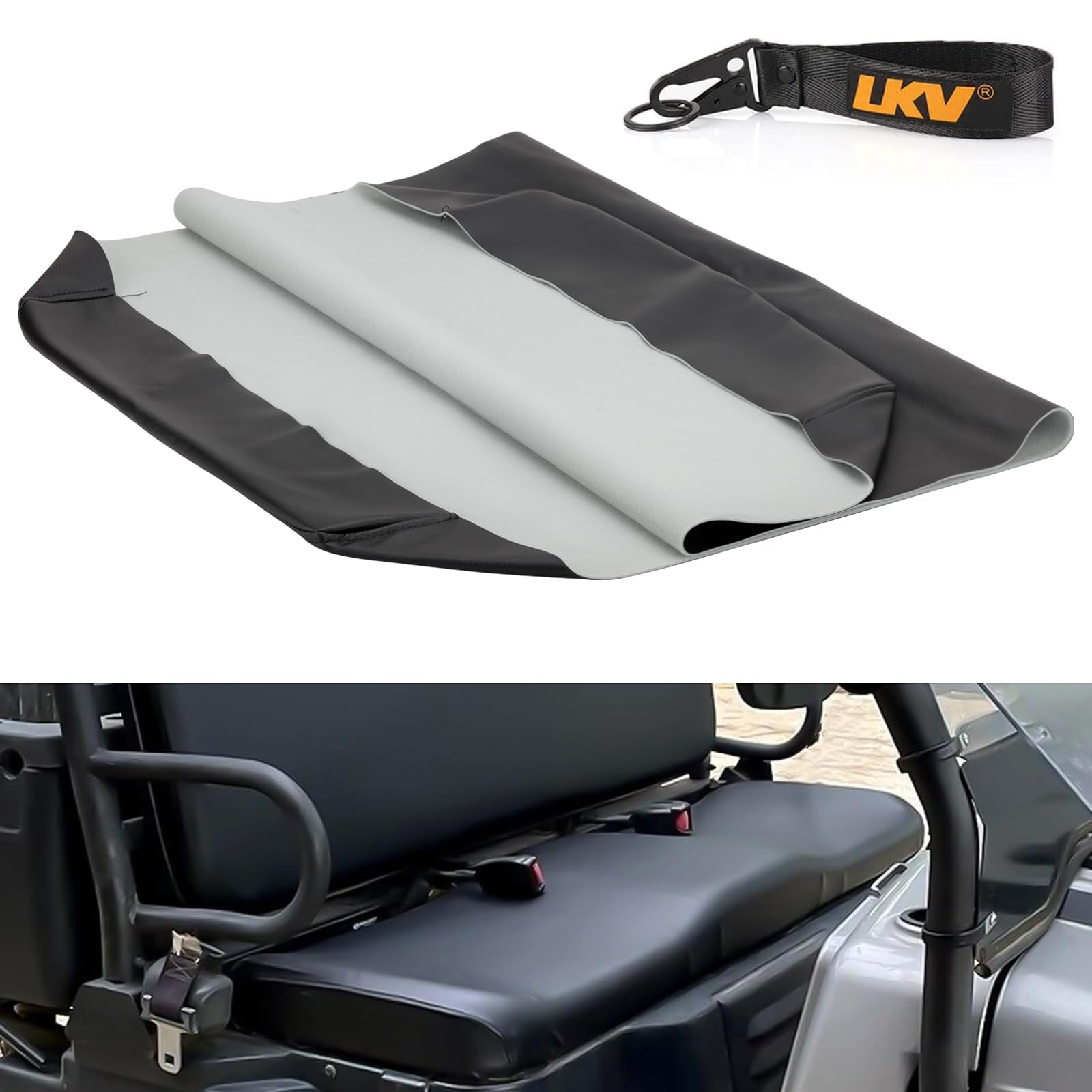 Lkv Utv Seat Cover Replacement For Polaris Ranger 400 500 570 800 2010-14 Midsize Crew Ev Utv Rzr 282