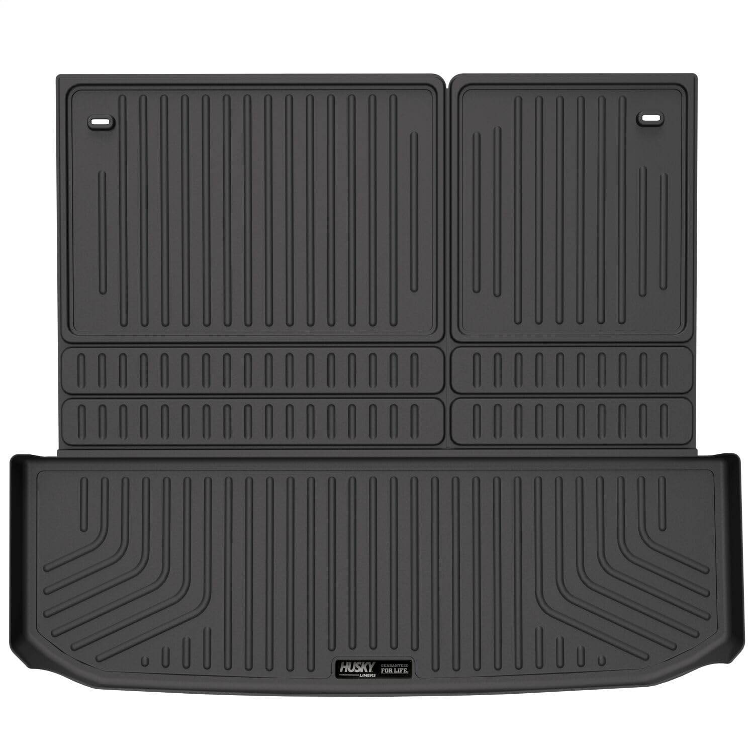 Husky Liners Weatherbeater Cargo Liner | Fits 2022-2024 Nissan Pathfinder & Infinity Qx60 (Fits To Back Of 2Nd Row - Folds Up & Down W/3Rd Row) | Cargo, 1-Pc Black - 25701
